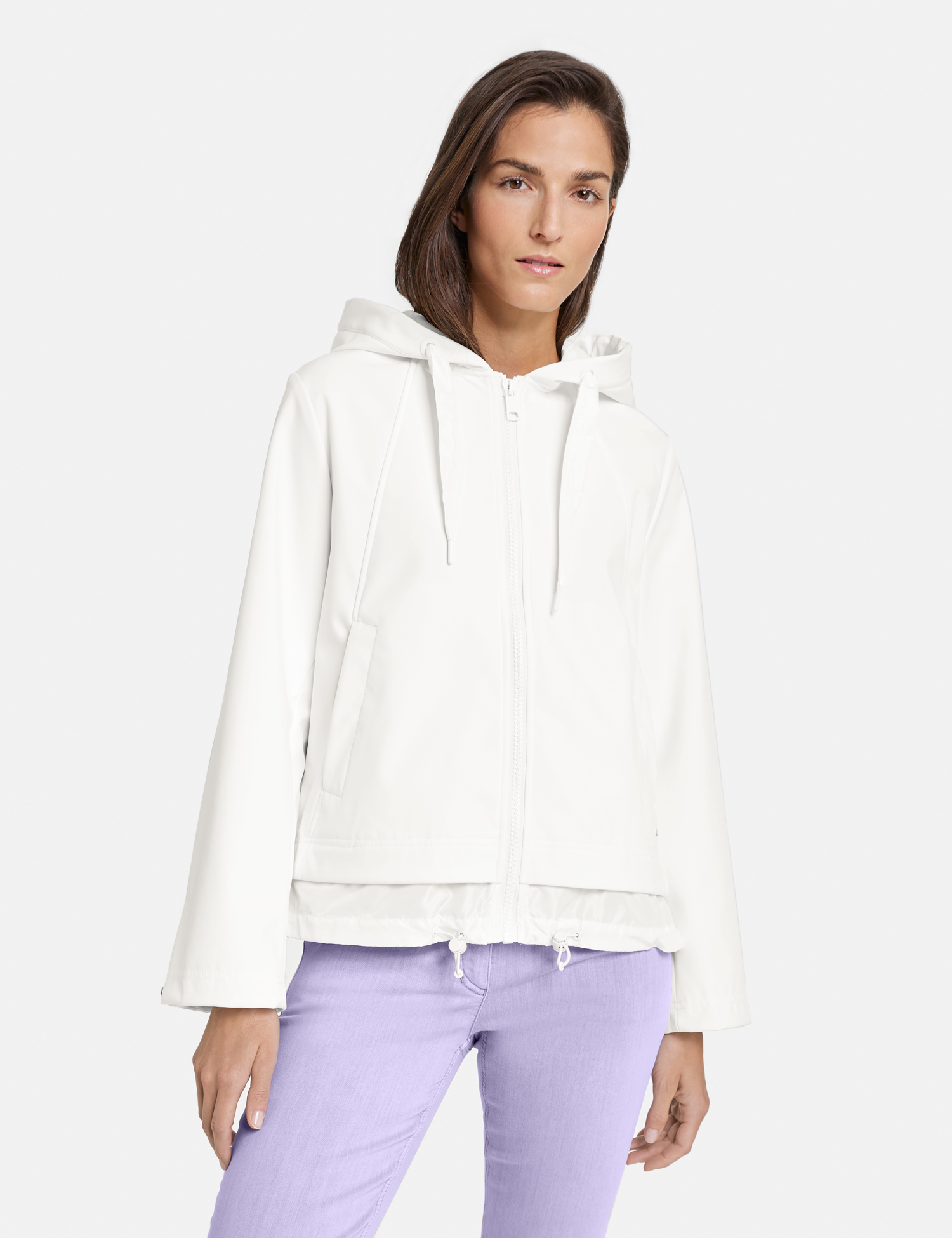 Softshelljacke mit 2 in 1 Optik
