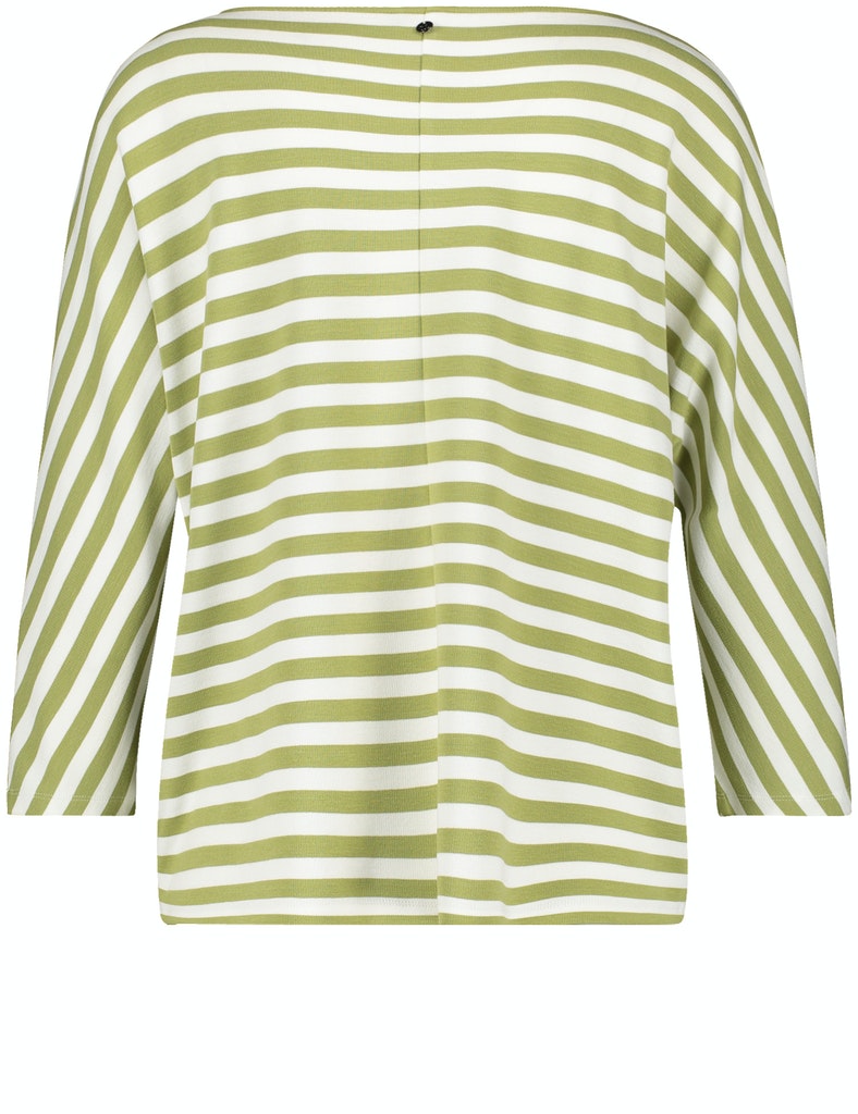 Geringeltes 3/4 Arm Shirt EcoVero