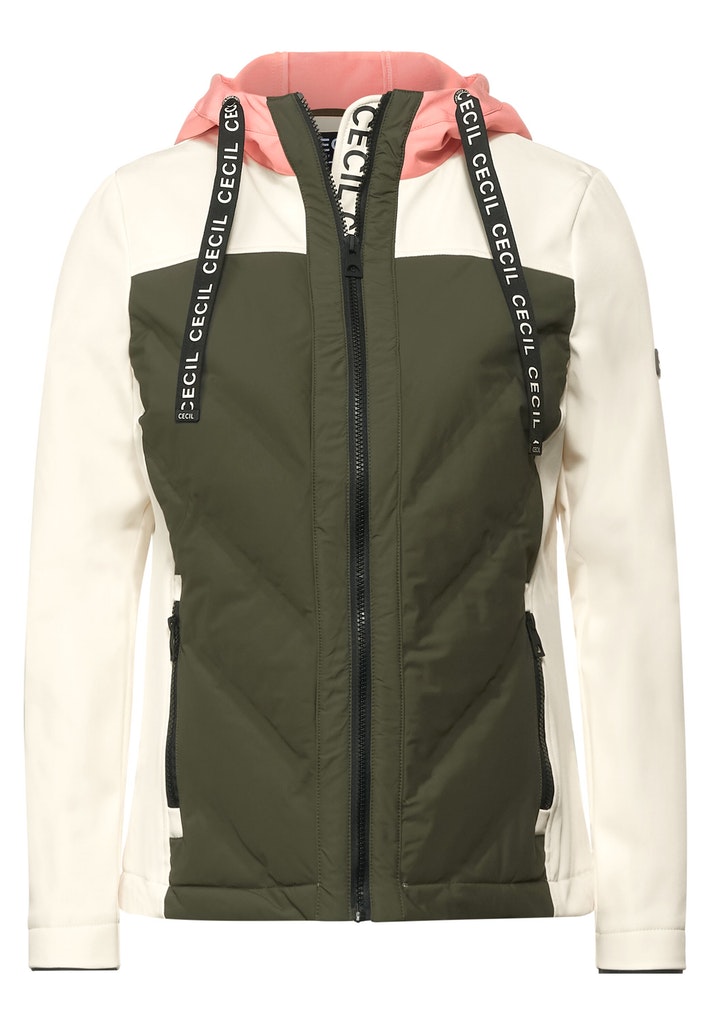 Softshell Jacke mit Kapuze