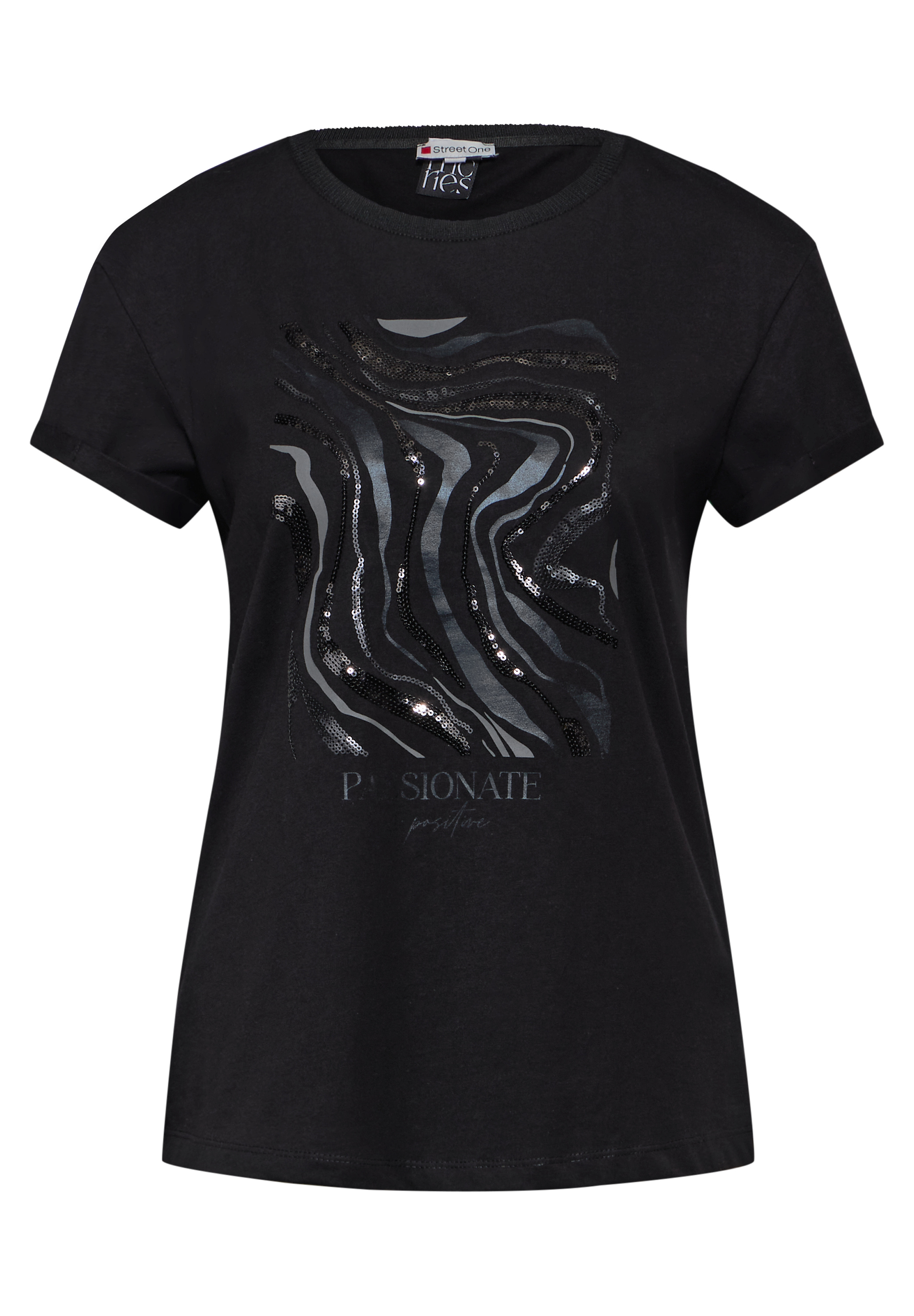 T-Shirt mit Pailetten