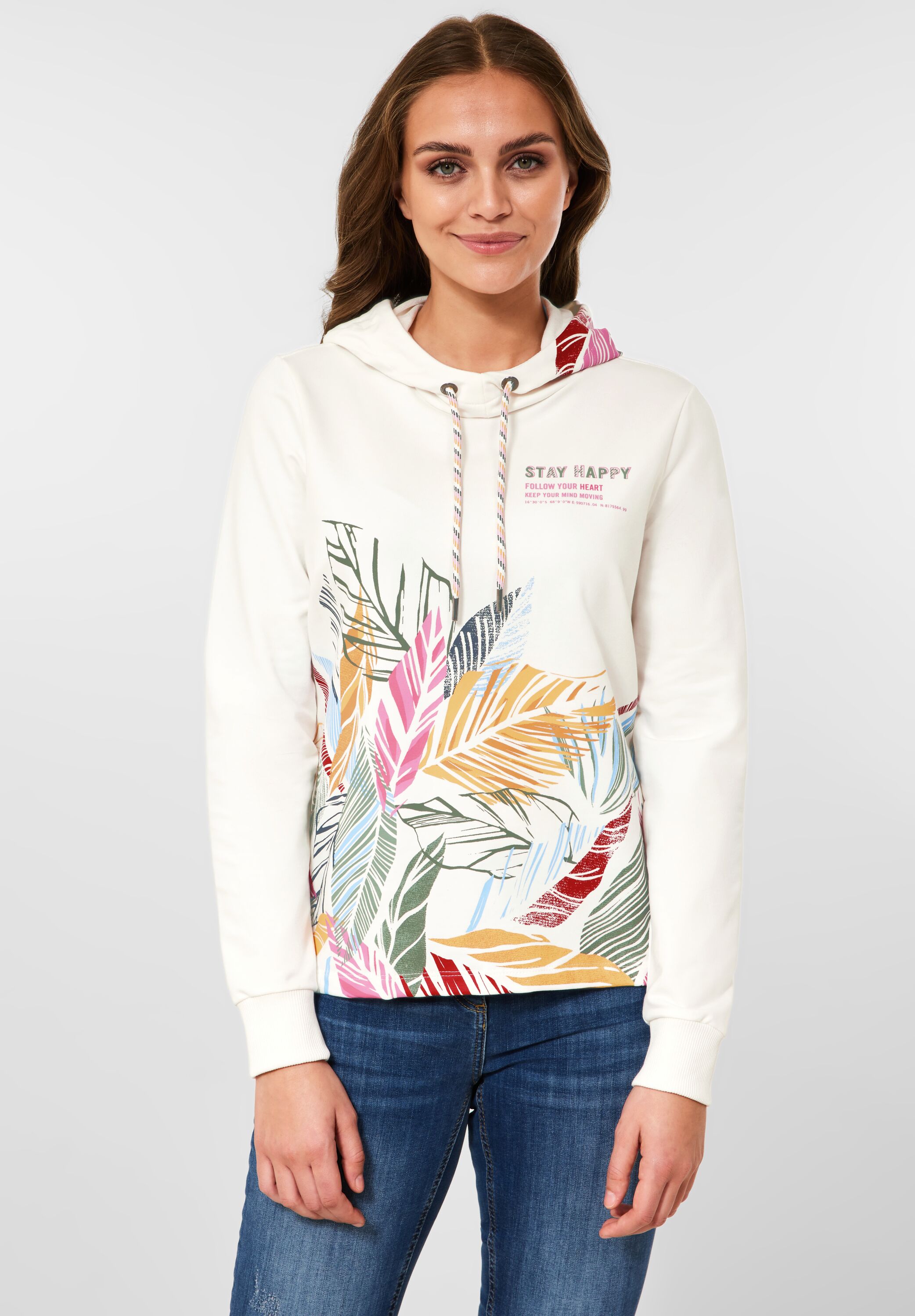 Kapuzenshirt mit Print
