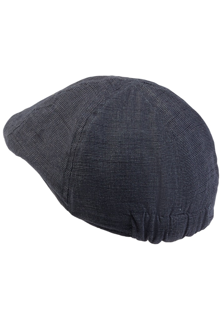 Flat Cap aus Leinen-Mix