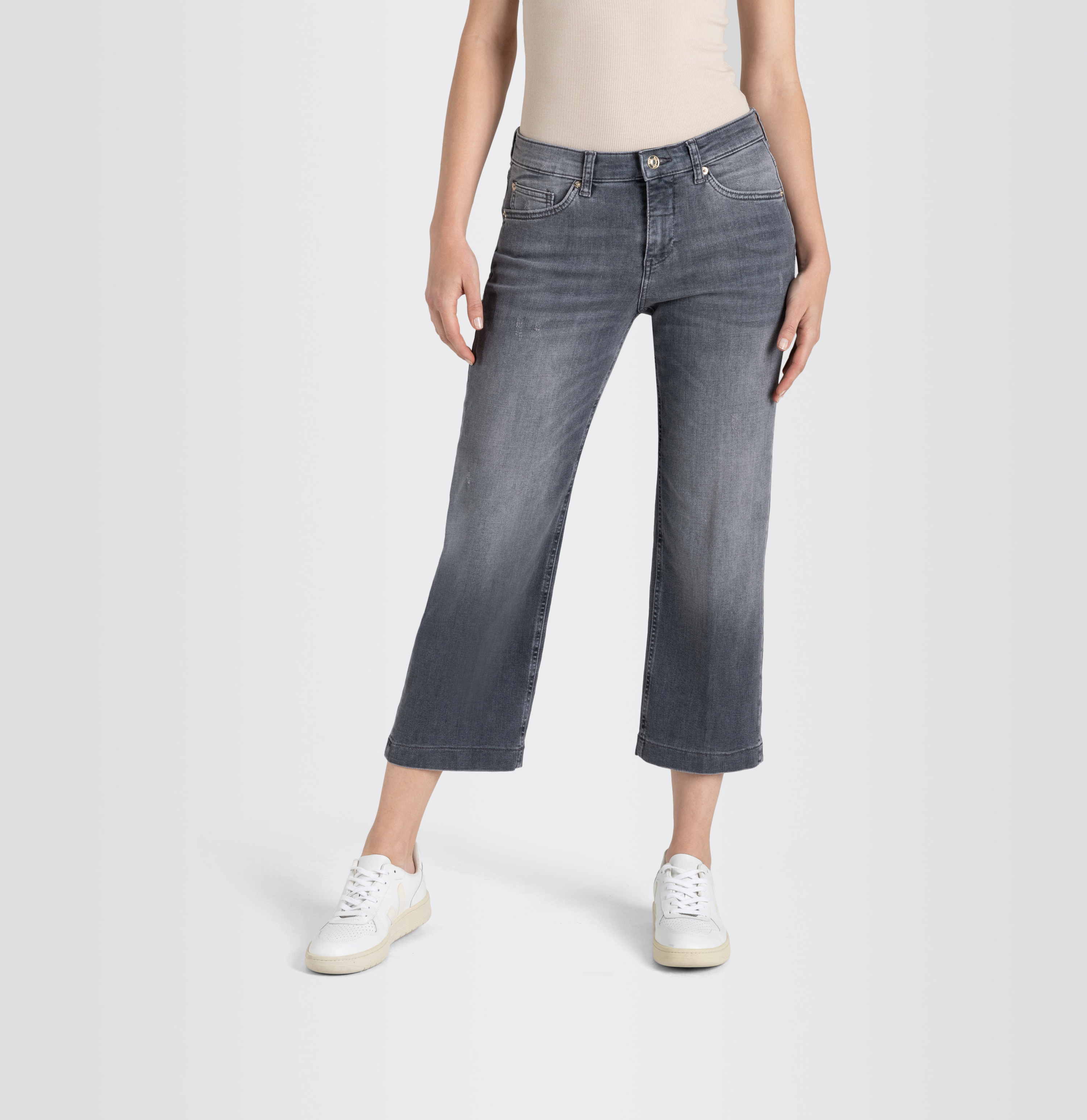 MAC JEANS - RICH CULOTTE, Light authentic denim
