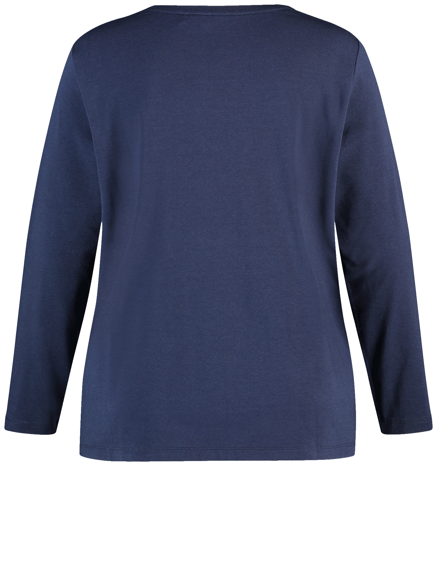 Langarmshirt mit Perlen-Wording