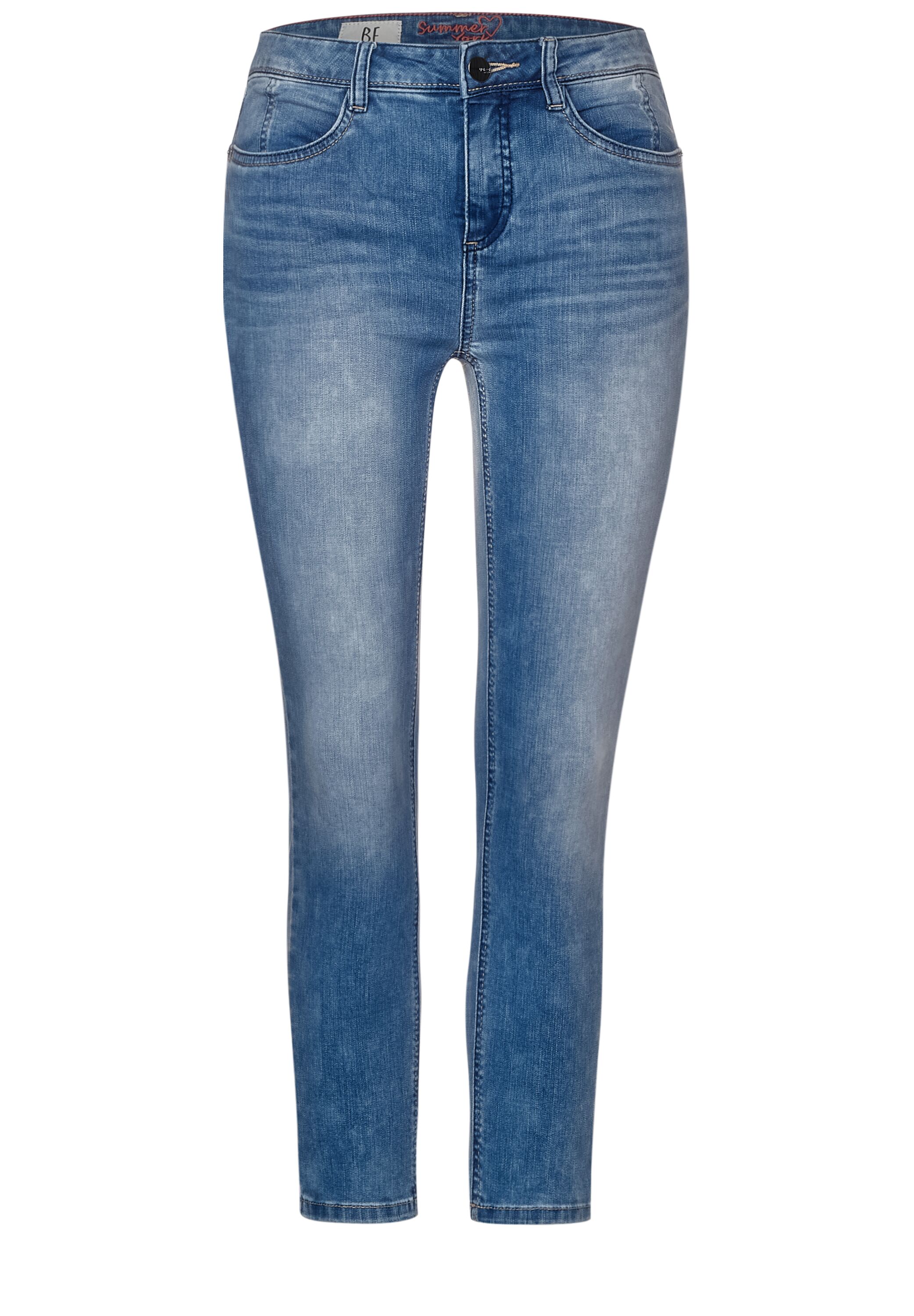 Hellblaue High Waist Denim