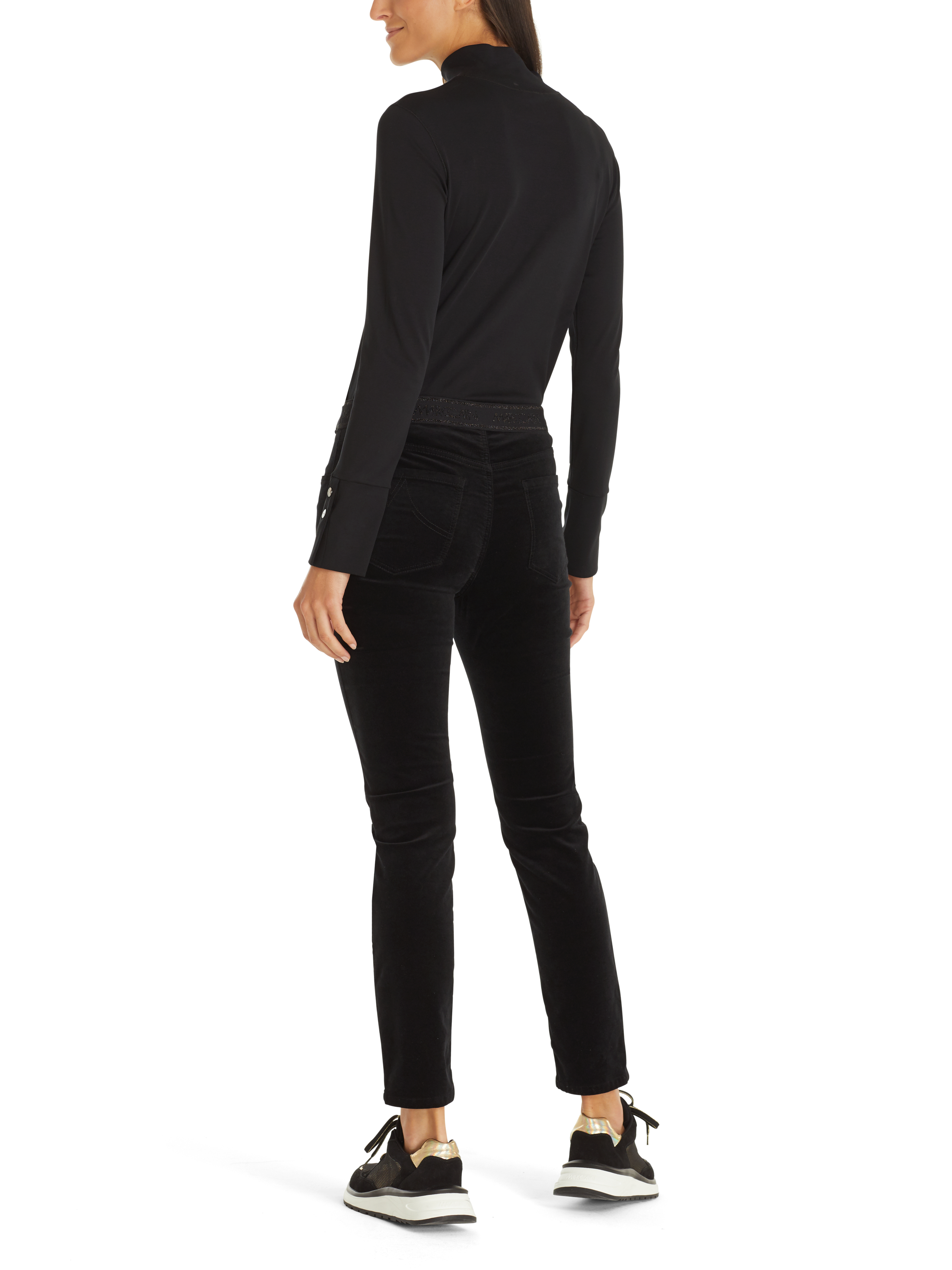 Samtjeans mit Stretch