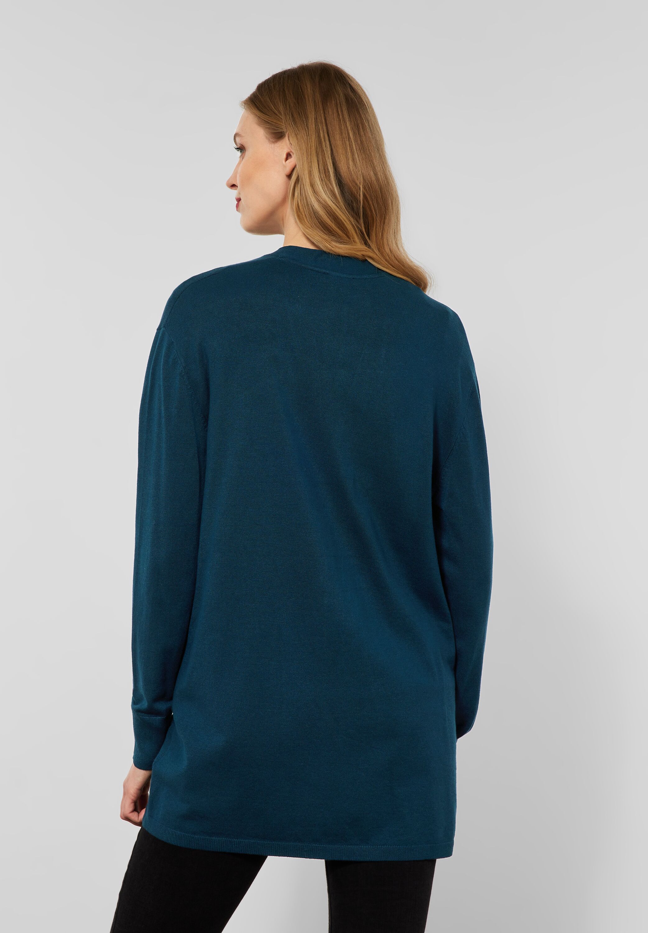 Basic Cardigan mit Taschen
