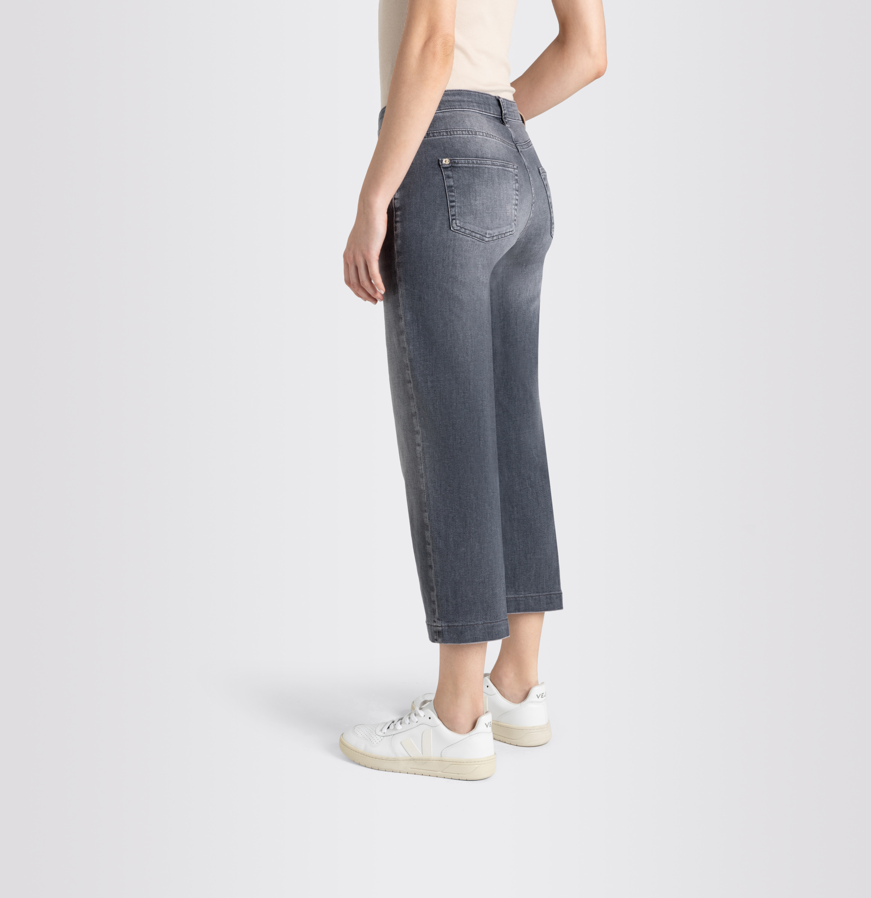 MAC JEANS - RICH CULOTTE, Light authentic denim