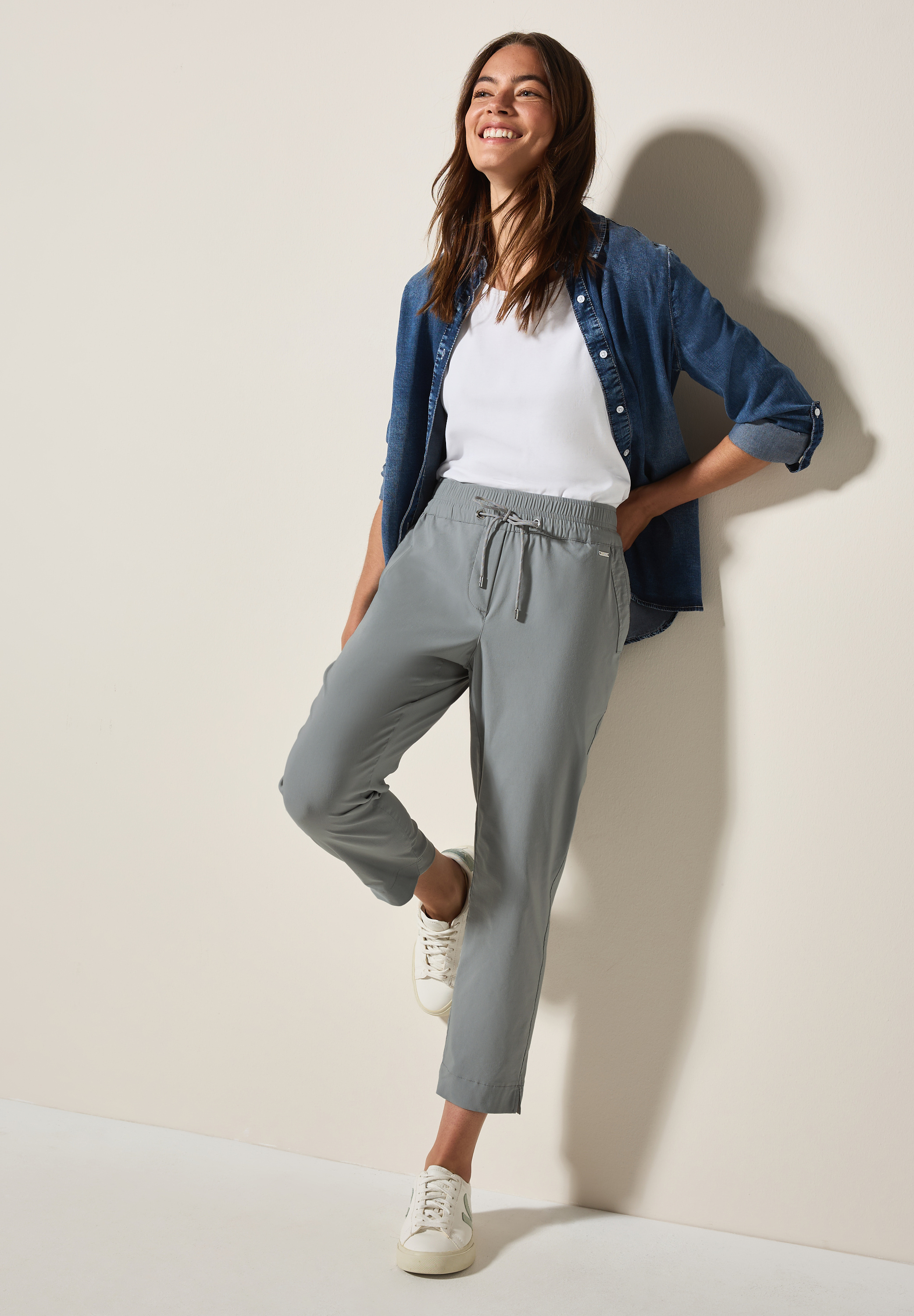 Hose im Casual Fit