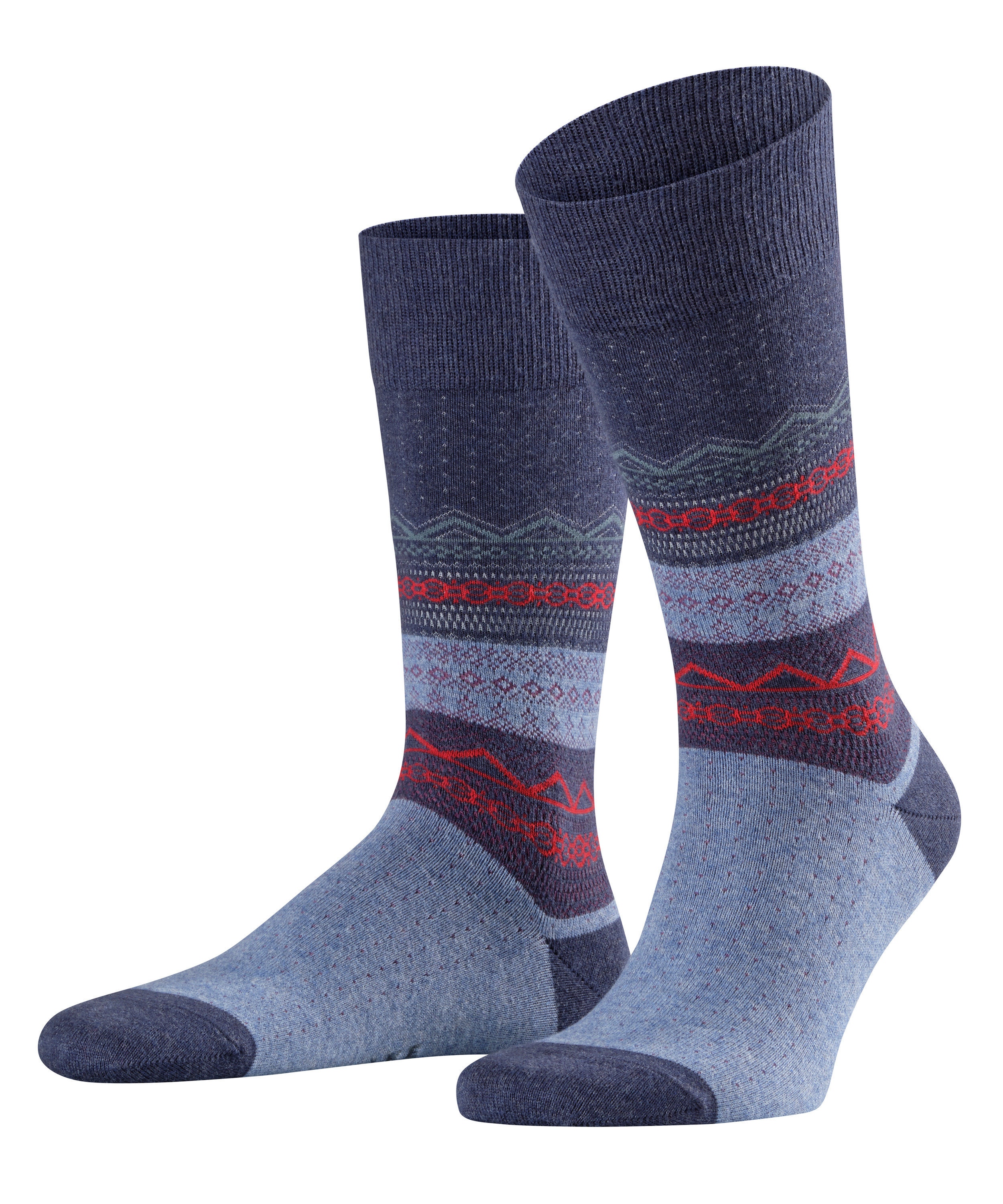Socken Folksy Winter