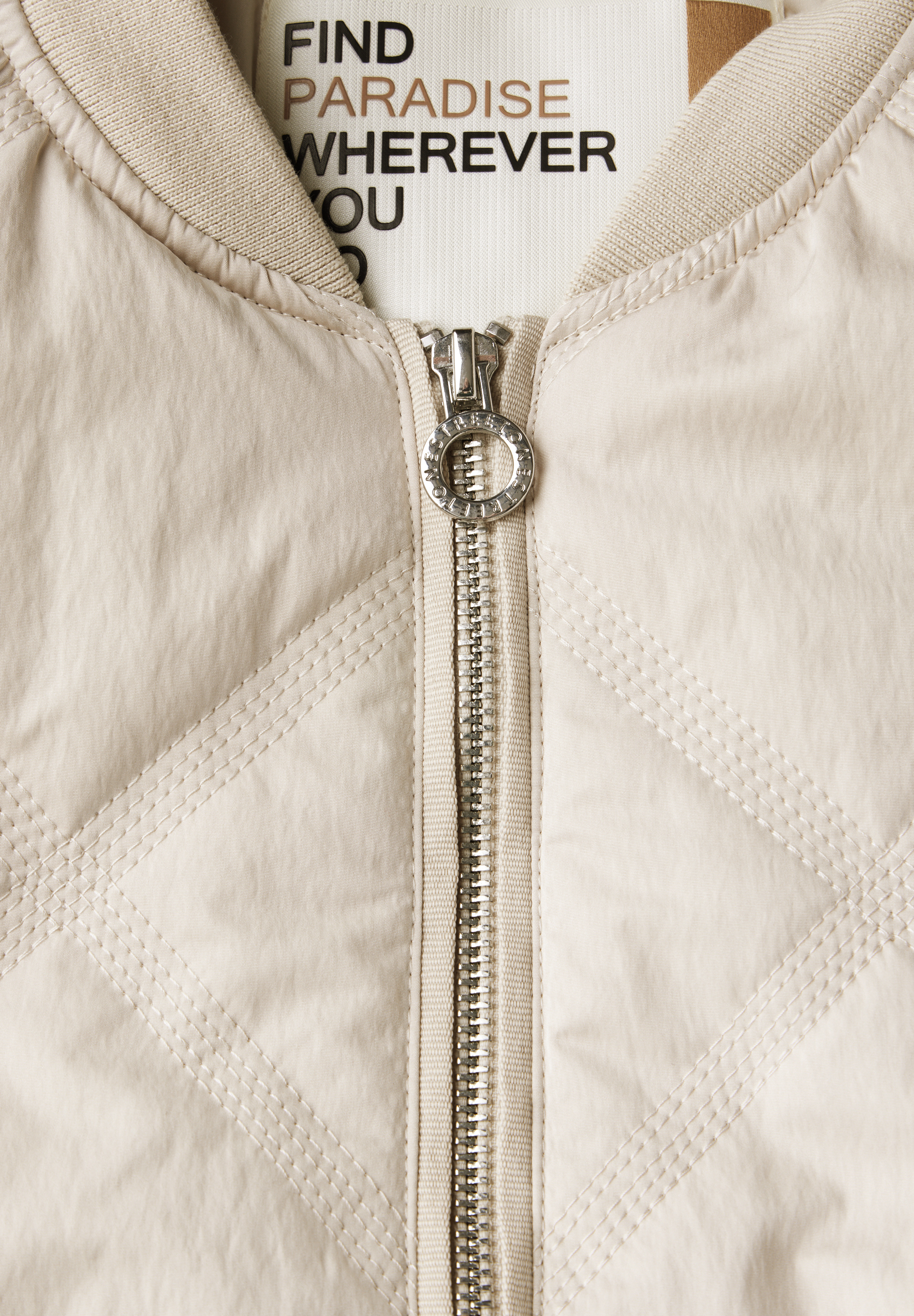 Blouson mit Steppmuster
