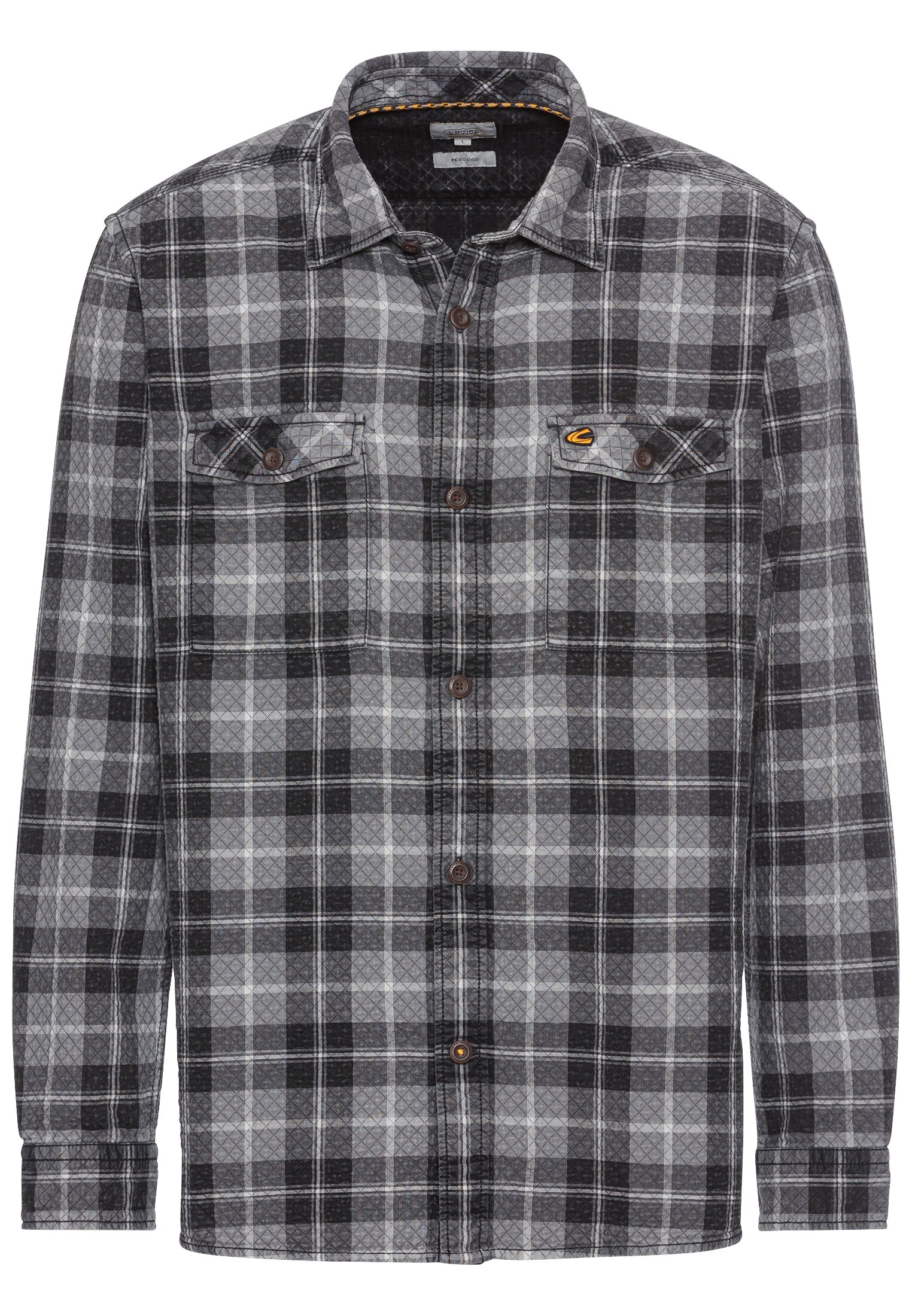 Langarm Hemd Regular Fit aus Baumwolle