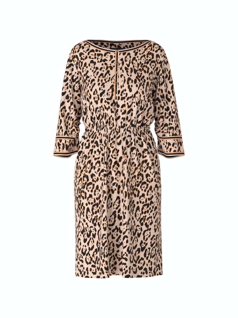 Kleid mit Leo-Print