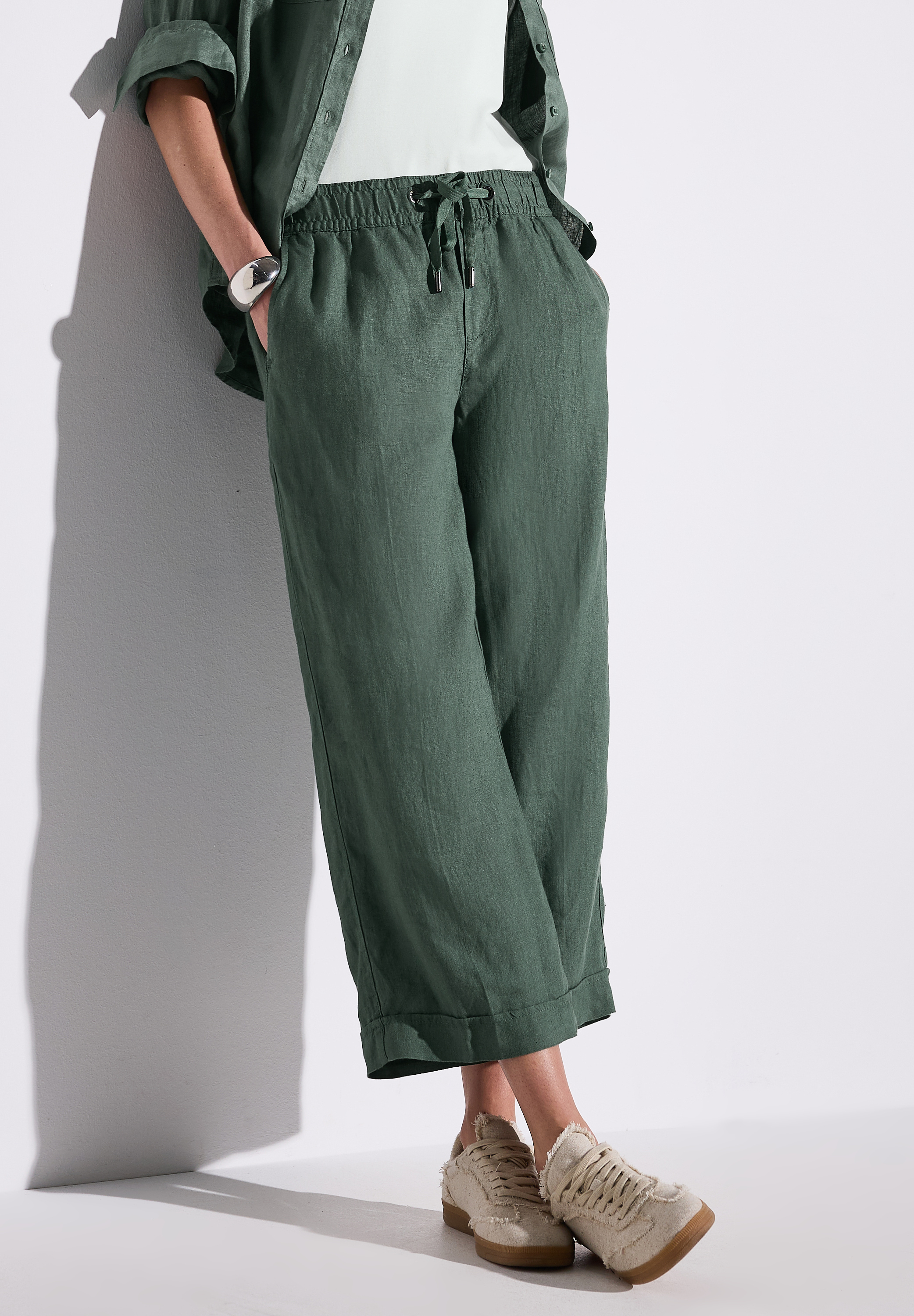 Leinen Culotte