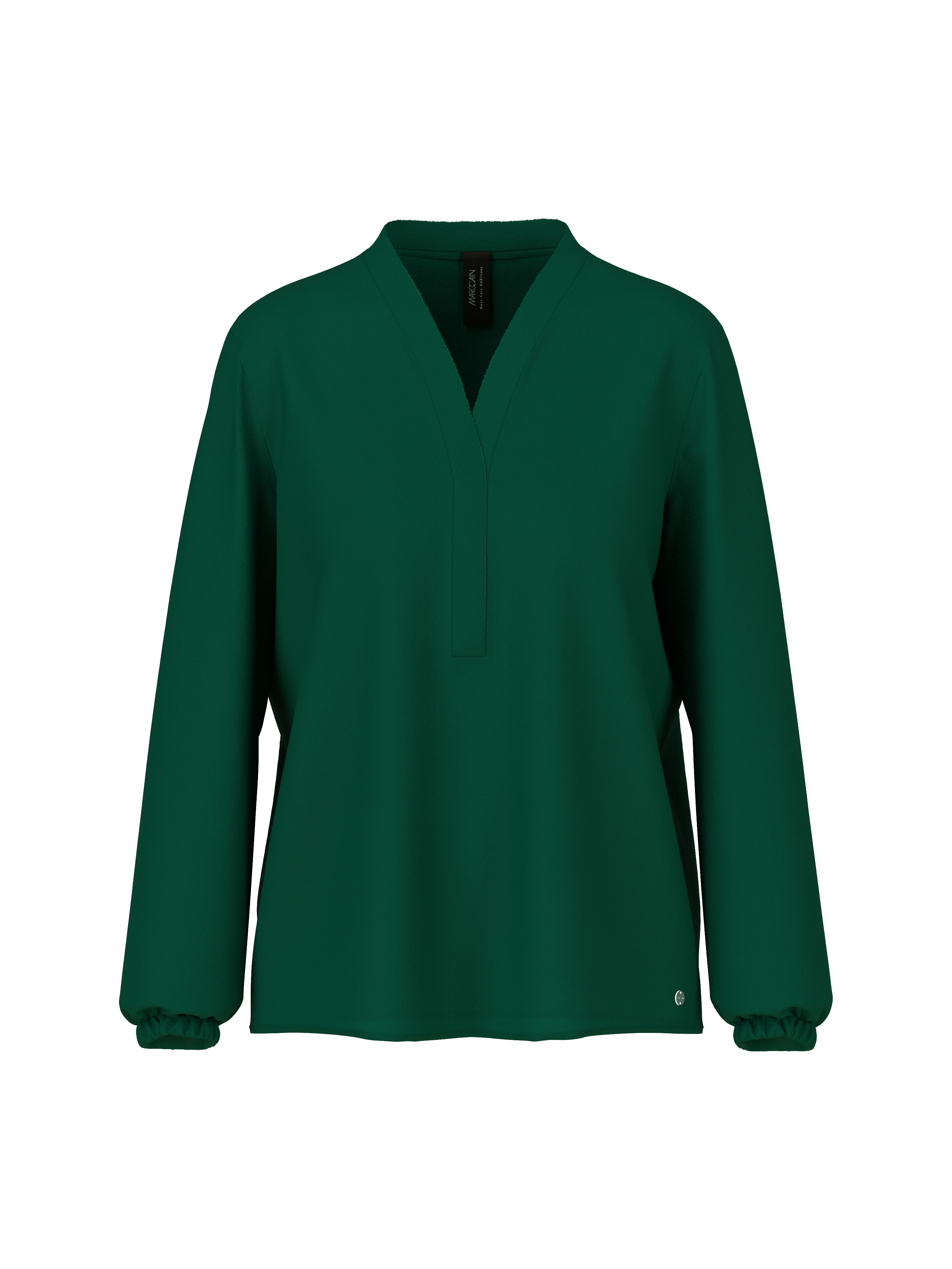 V-Neck-Bluse "Rethink Together"