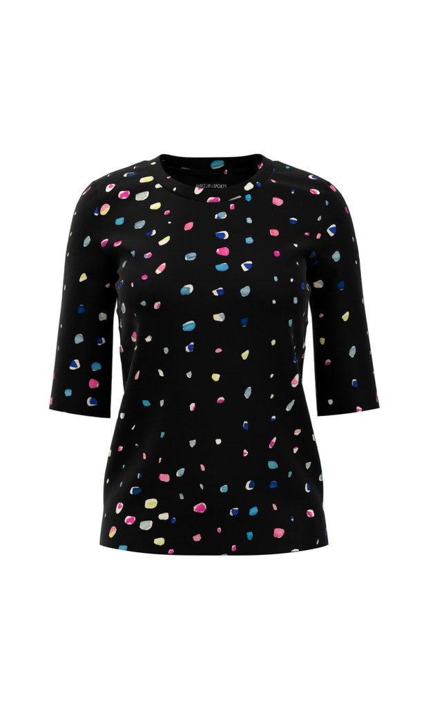 Shirt mit aufgedruckten Drops