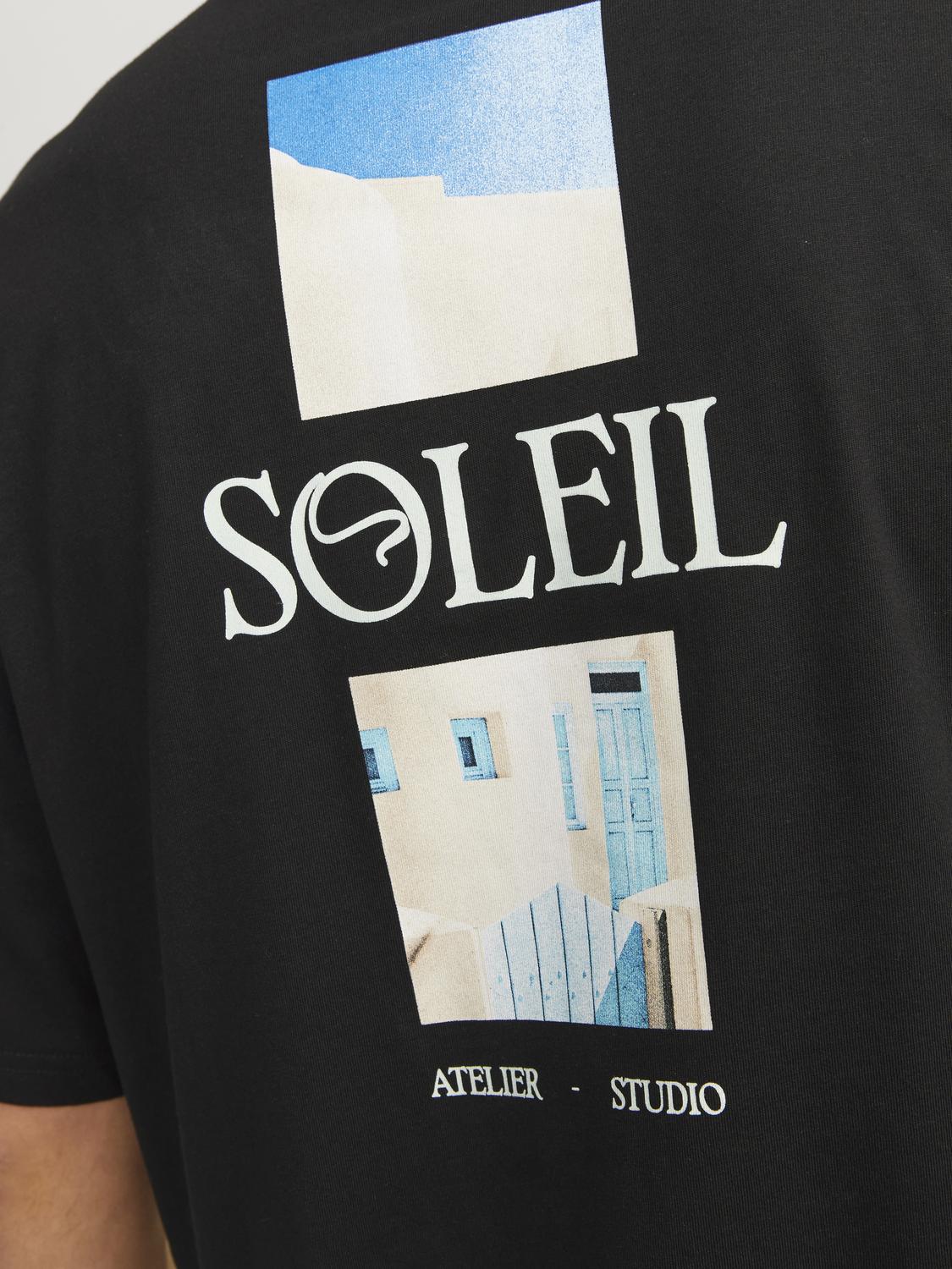 JORNOTO TYPE PHOTO TEE SS CREW NECK LN