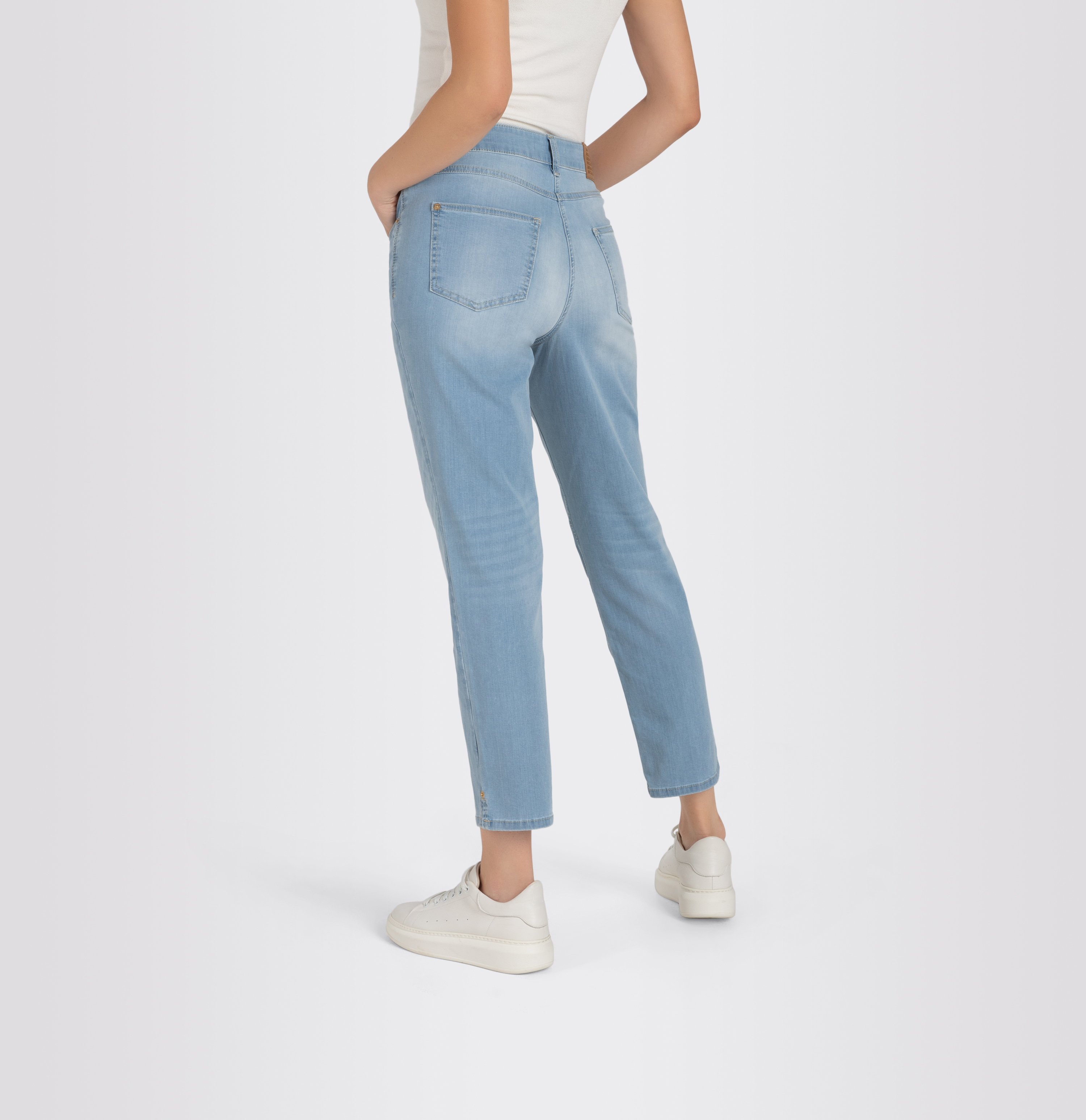 MAC JEANS - MELANIE 7/8, Super soft summer denim