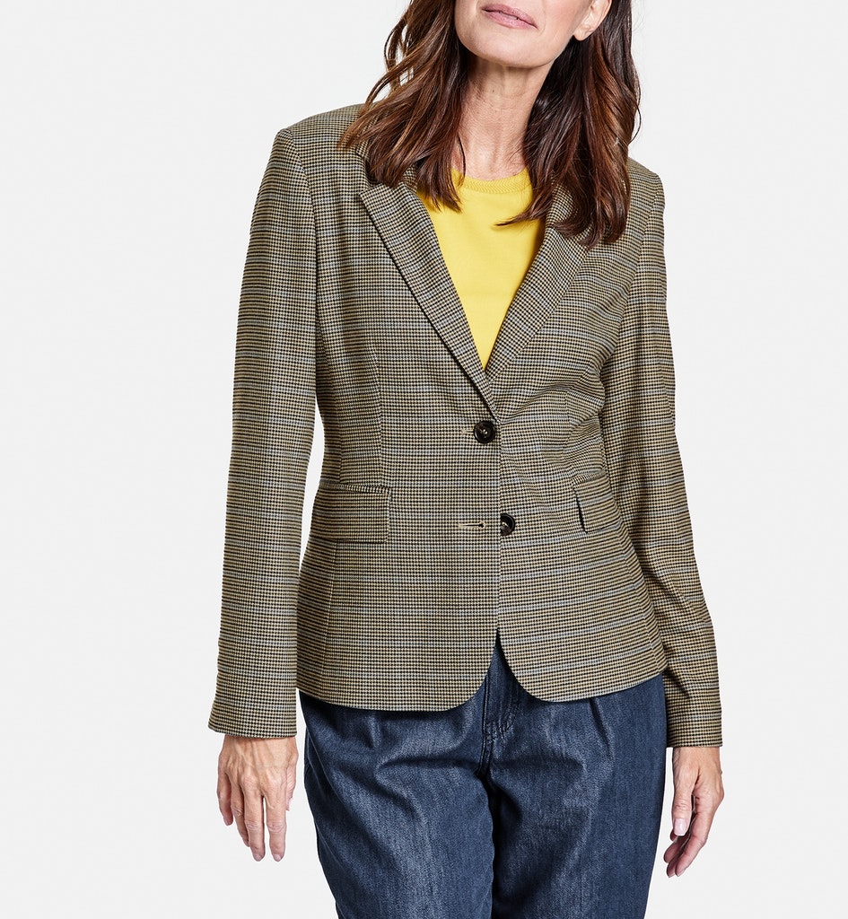 Karierter Blazer