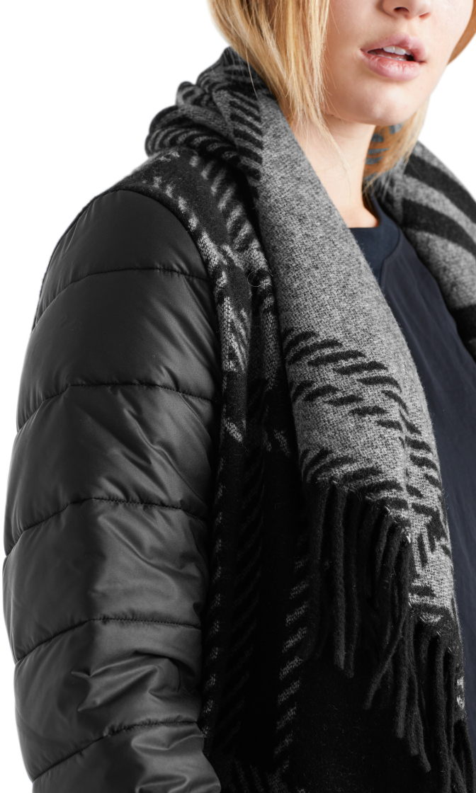 Capejacke mit Fransen