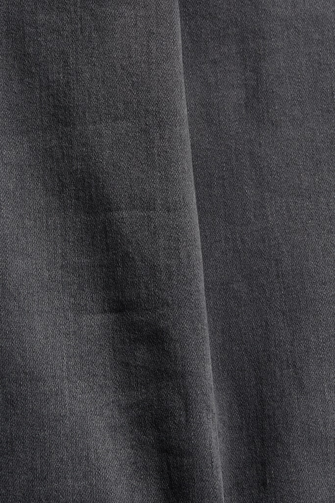 Jeans mit Knopfleiste und Kaschmir-Touch
