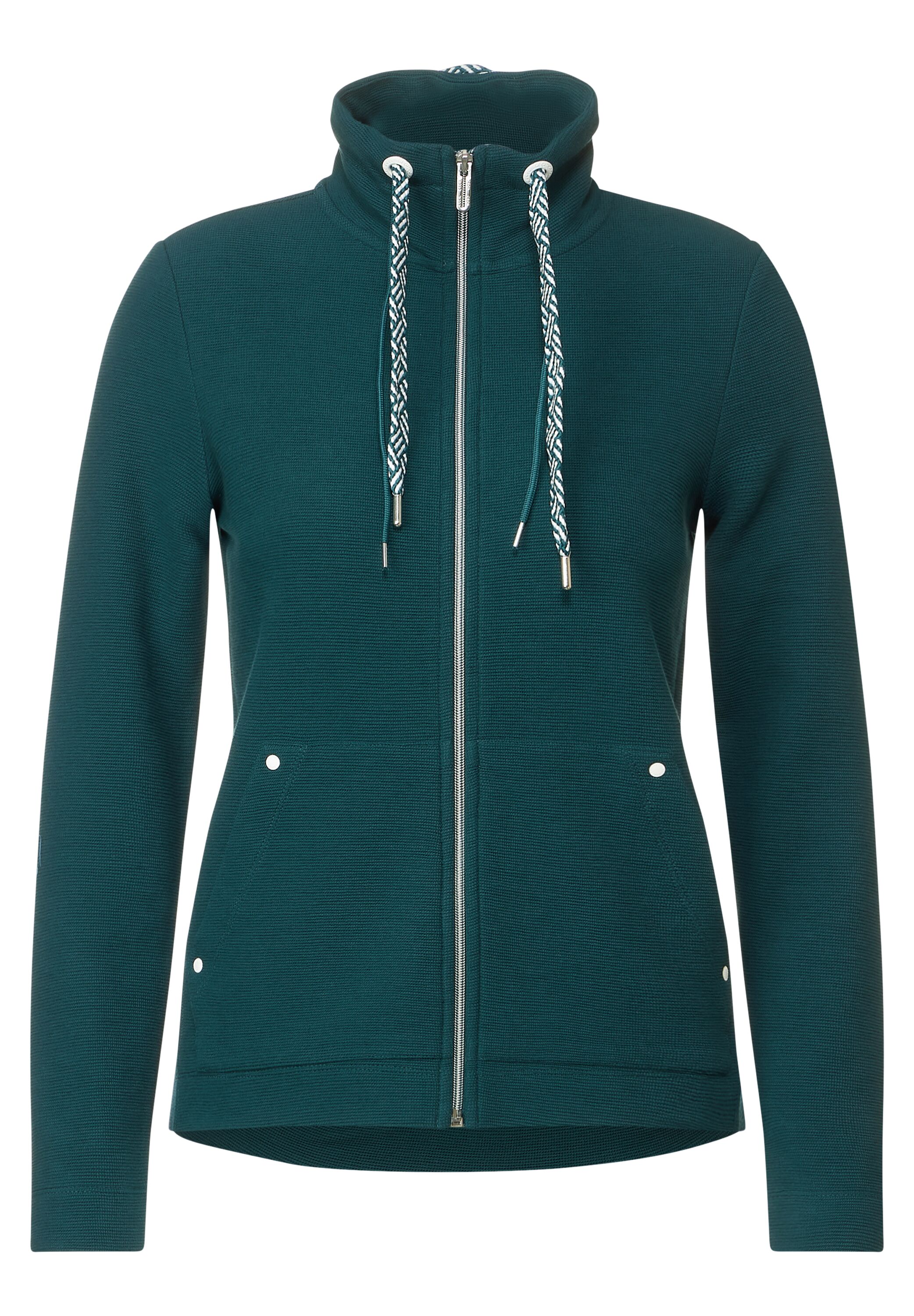 Shirtjacke mit Struktur