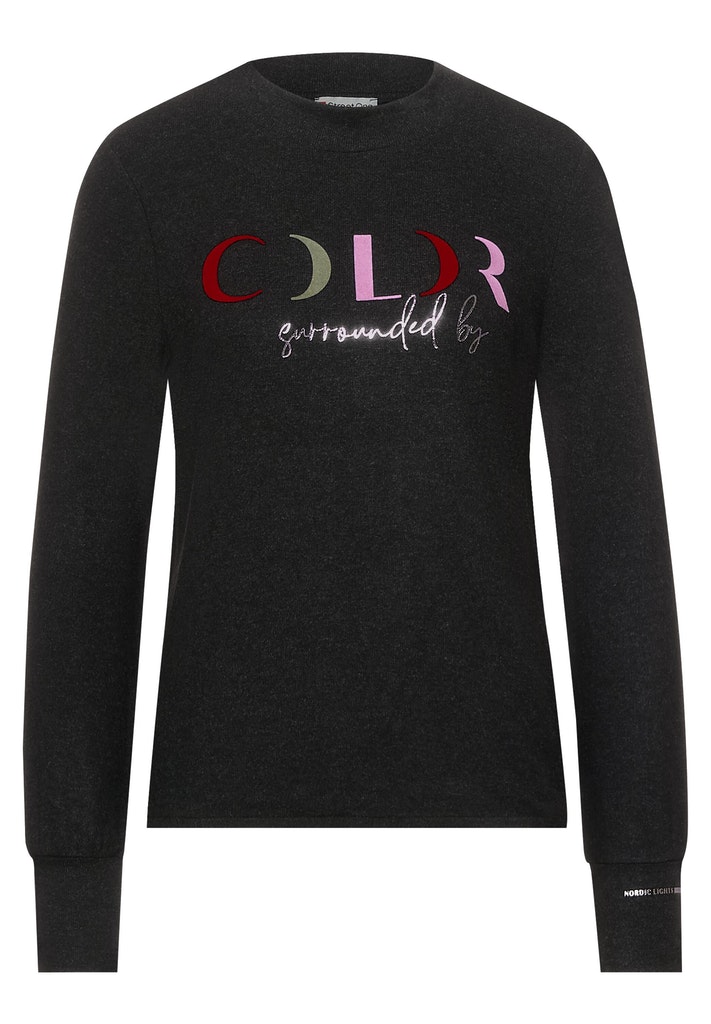 Shirt mit Wording Print