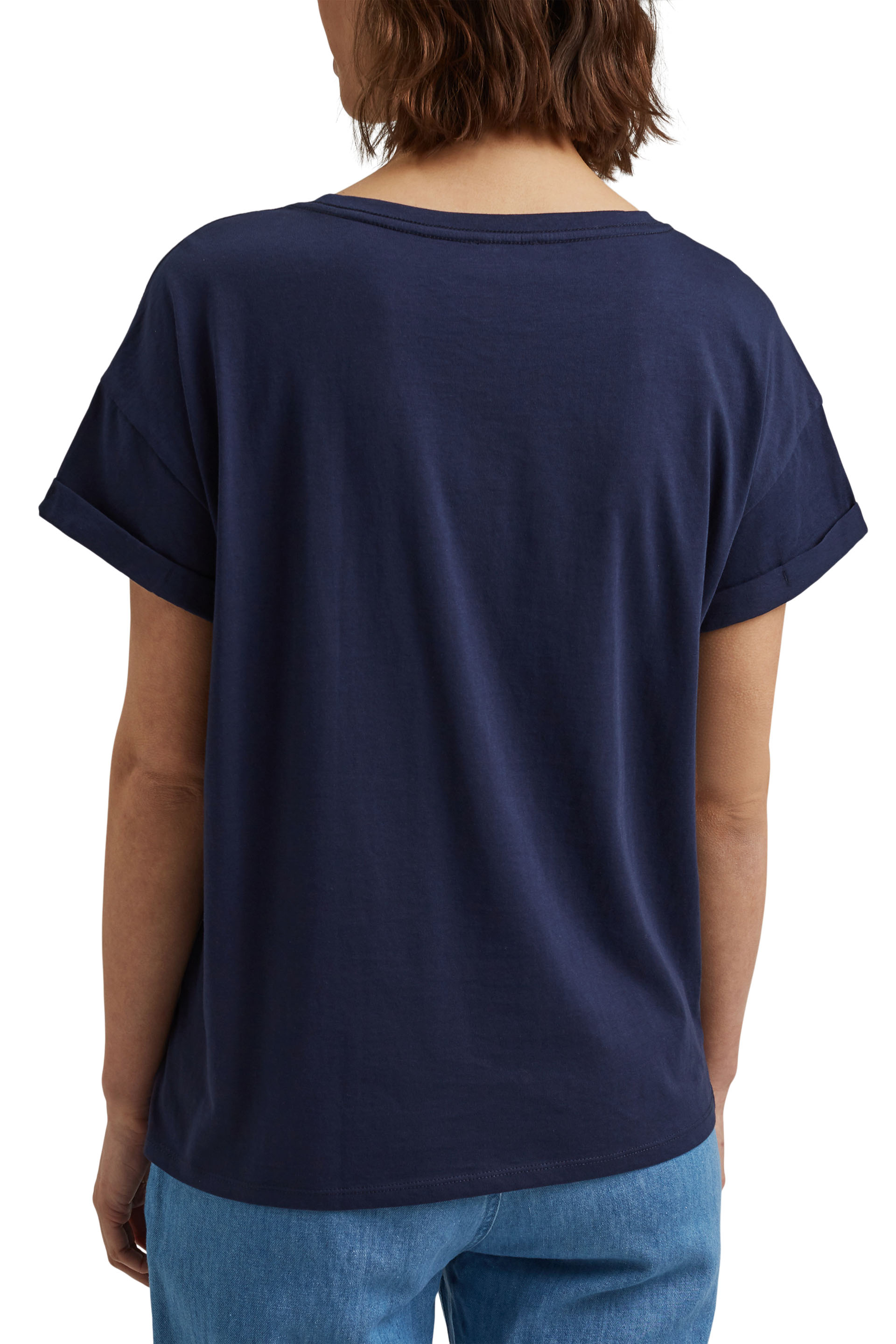 T-Shirt mit Print, Organic Cotton