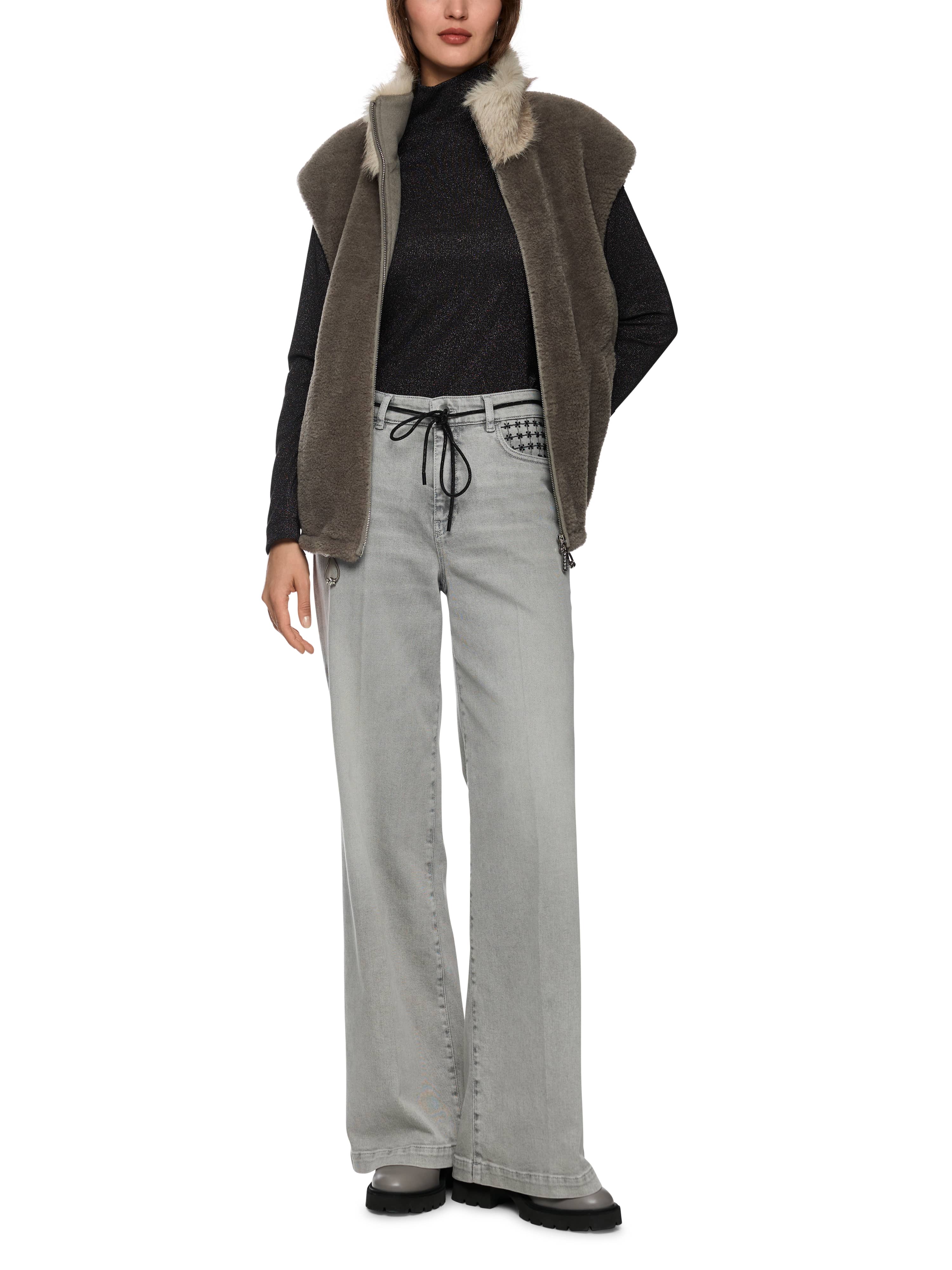 Jeans WARRI im Wide Fit mit Stickerei