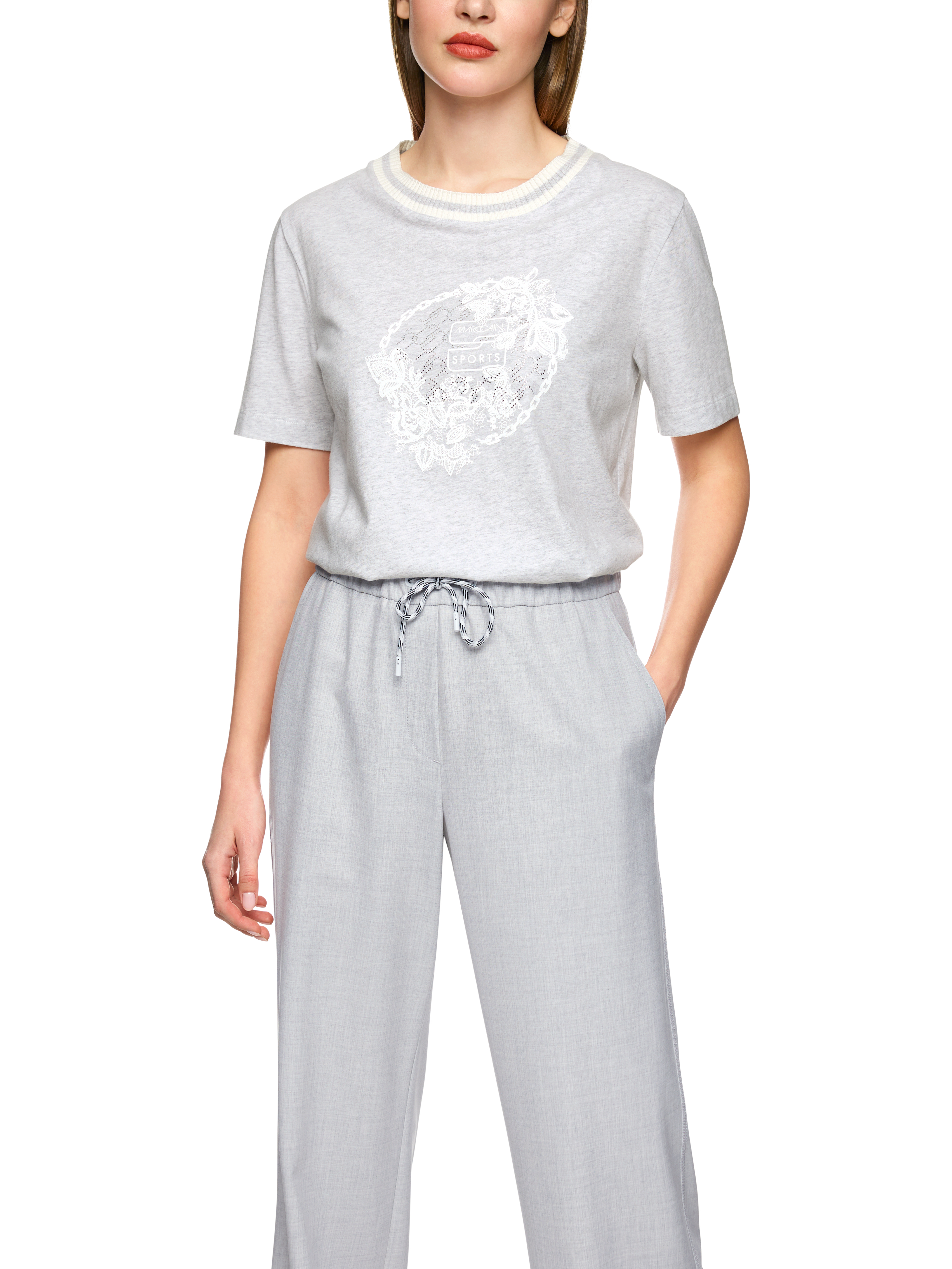Jersey-Shirt mit Print
