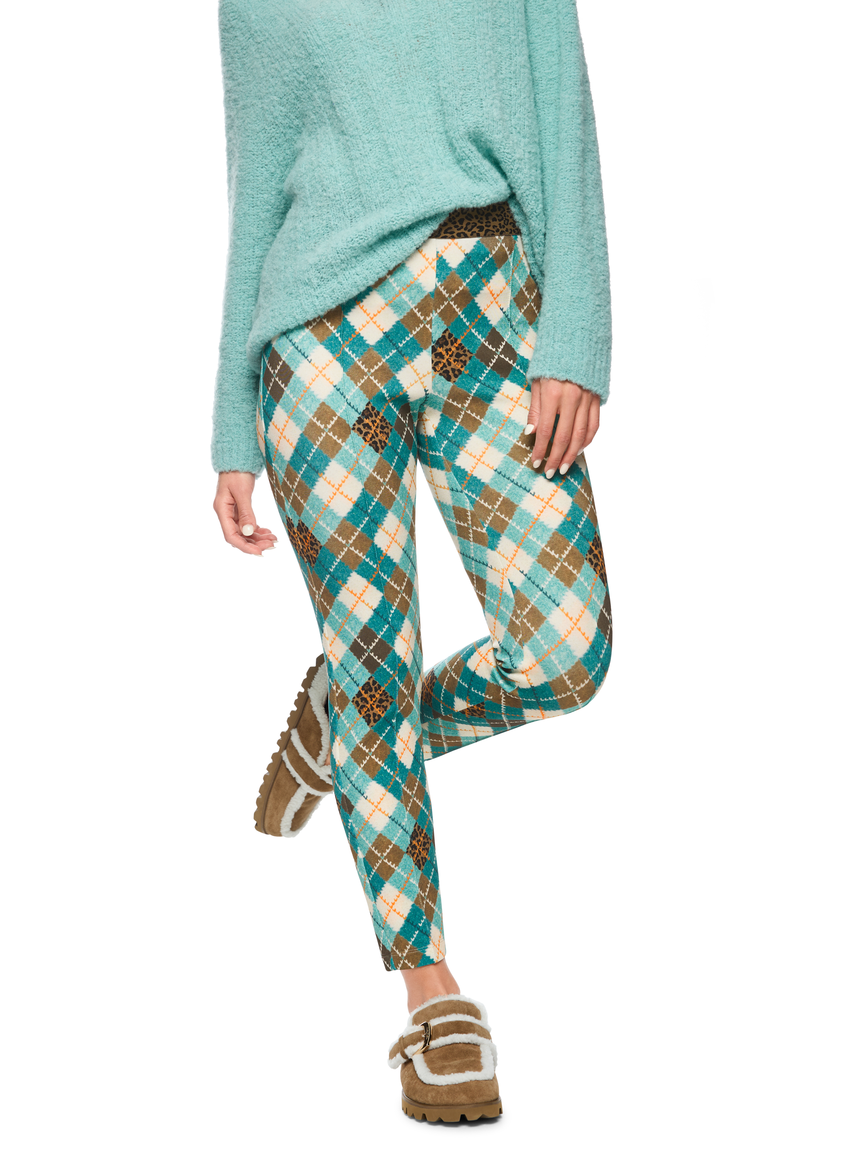 Enge 7/8-Hose SOFIA mit Gummibund