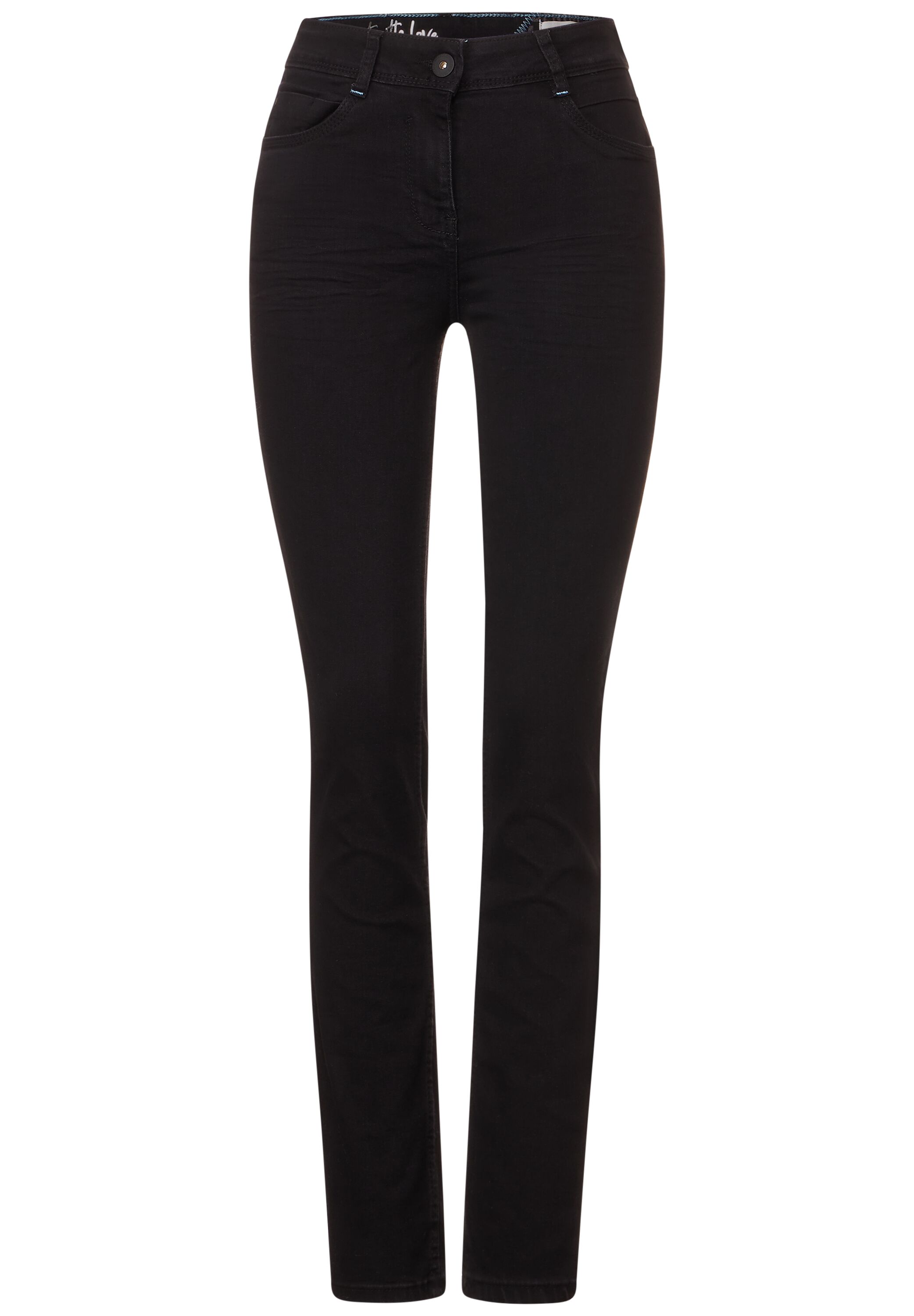 Schwarze Slim Fit Jeans