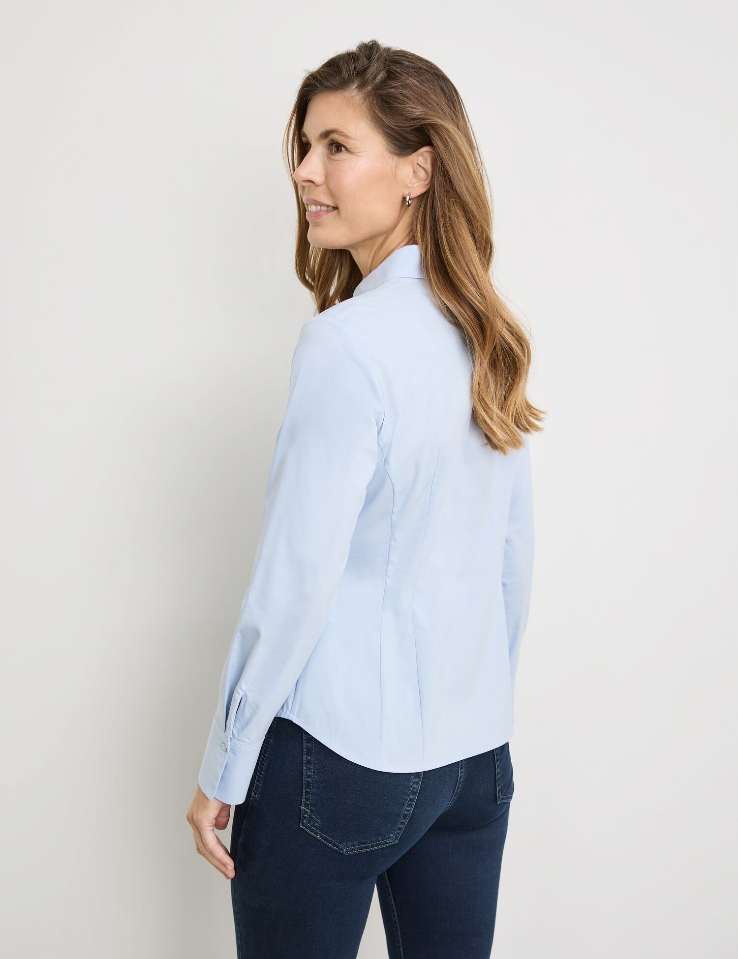 Klassische Hemdbluse