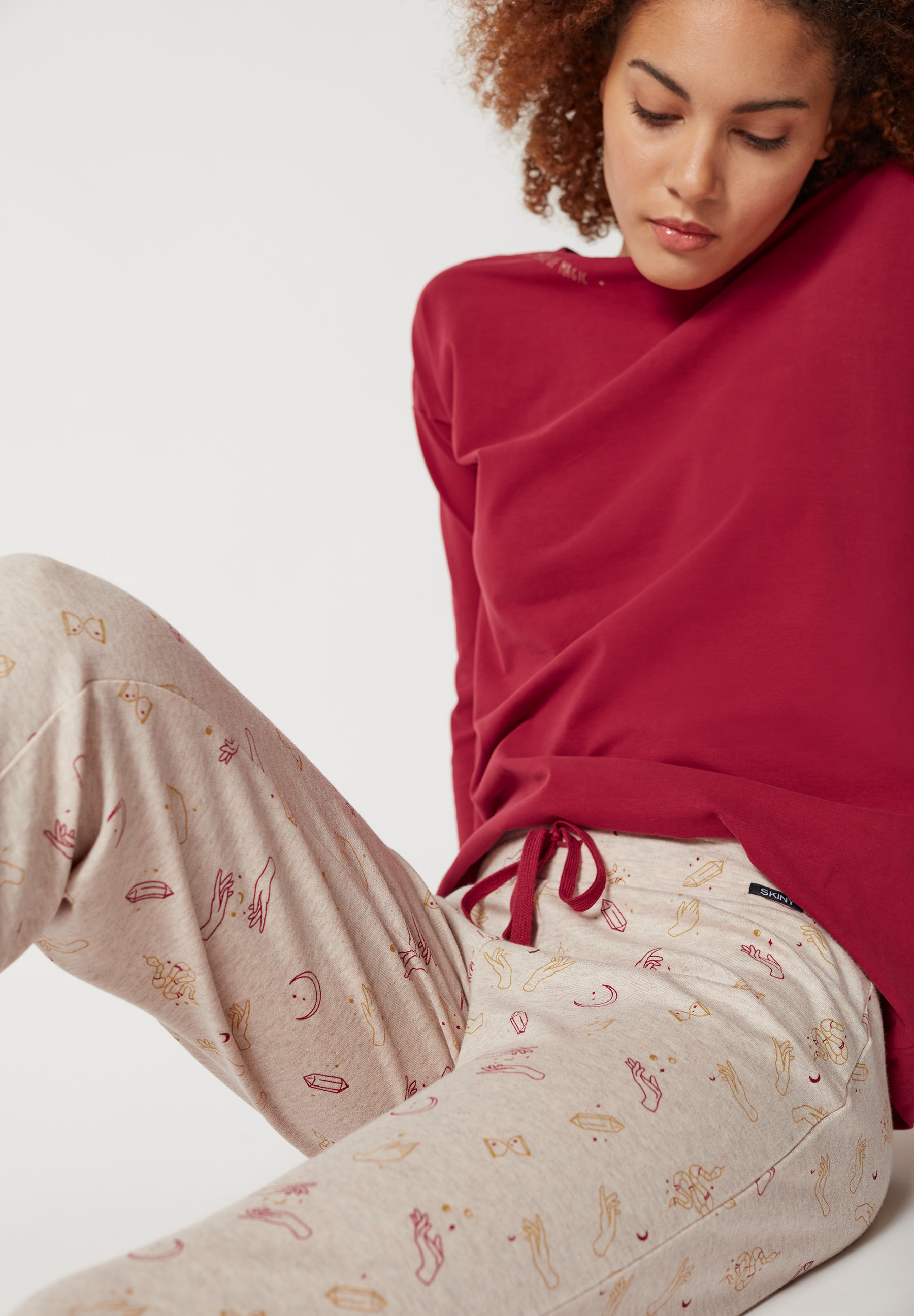Skiny Damen Hose lang Night In Skiny 03