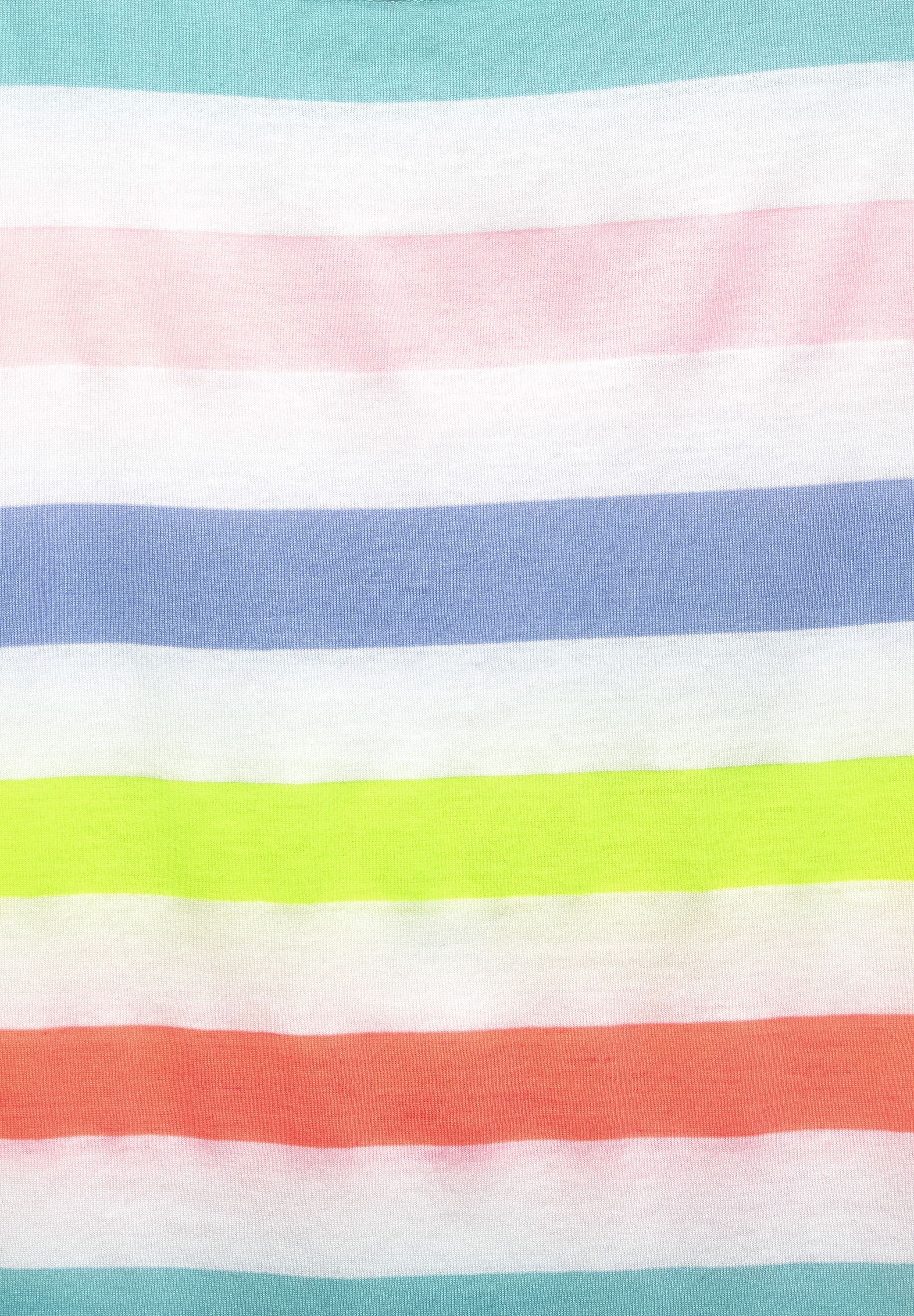 T-Shirt mit Streifen Muster