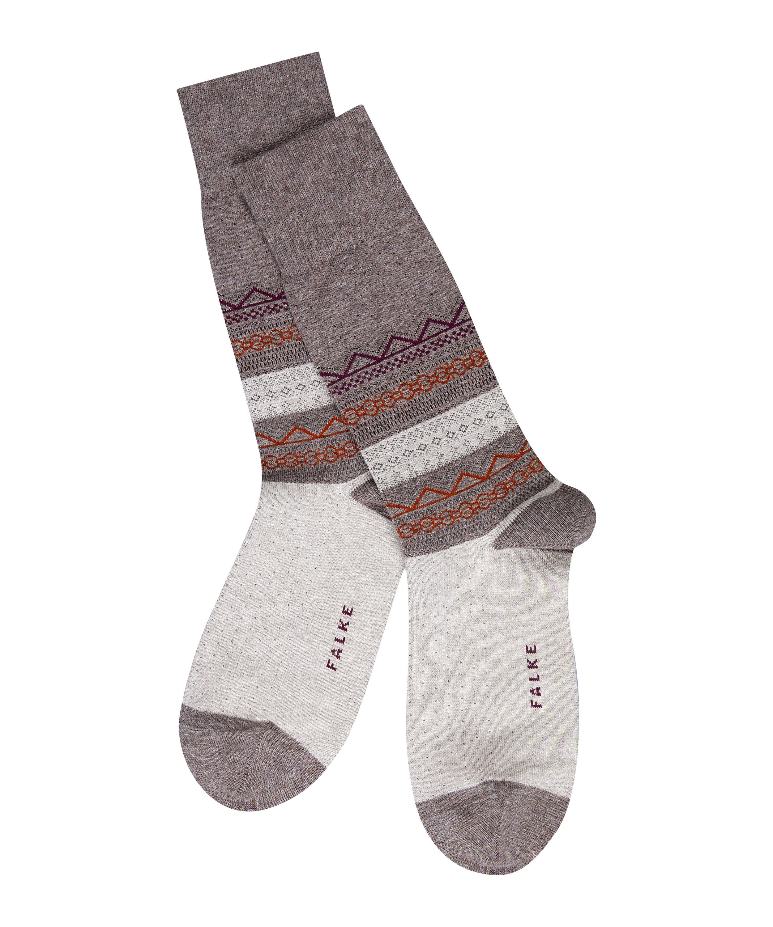 Socken Folksy Winter