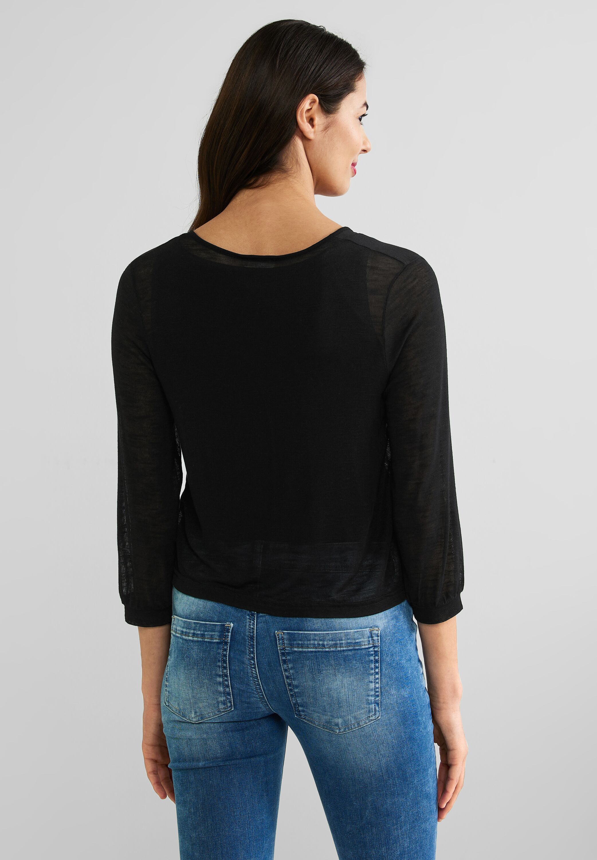 Offene Shirtjacke