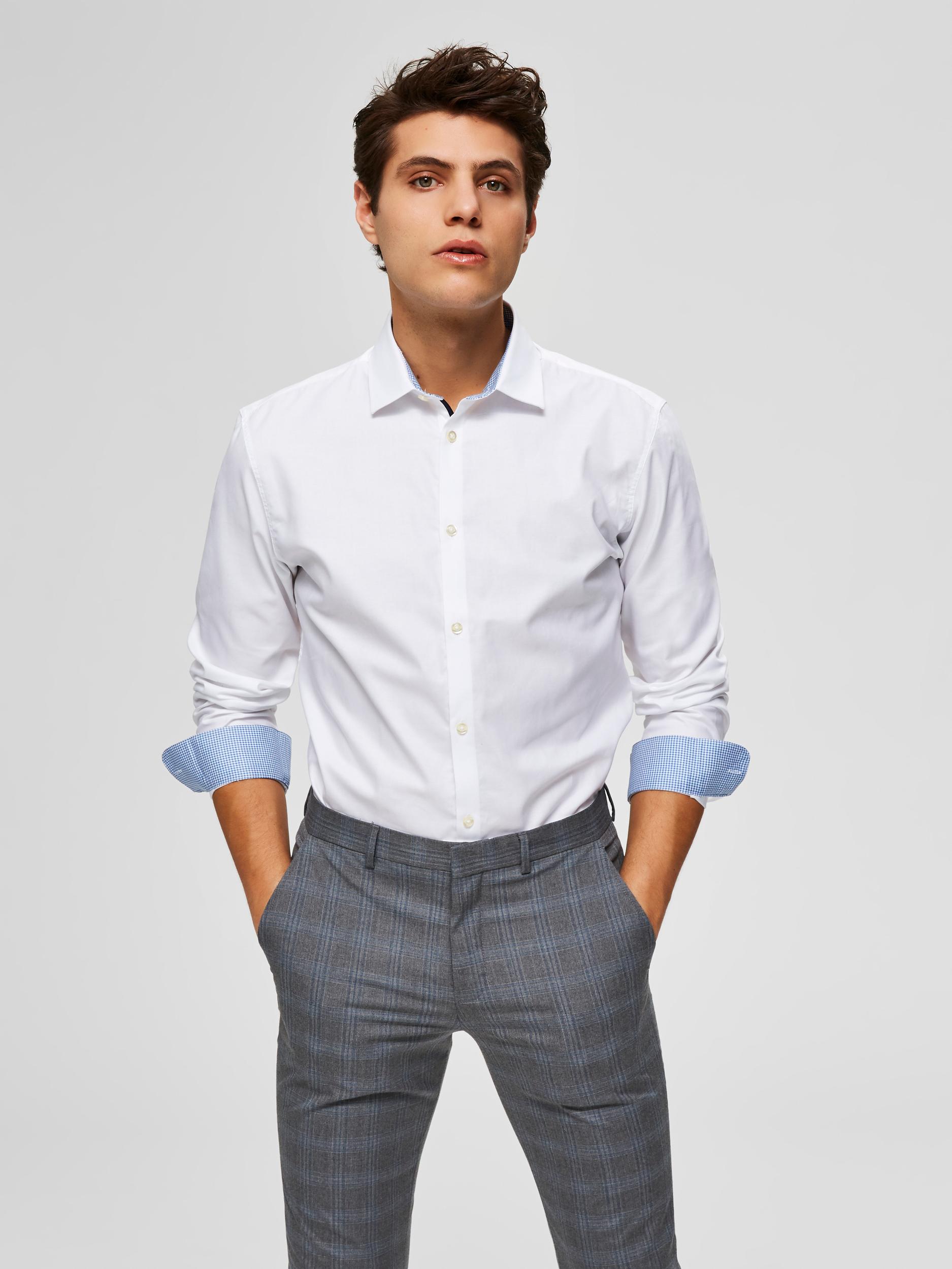 SLHSLIMNEW-MARK SHIRT LS NOOS