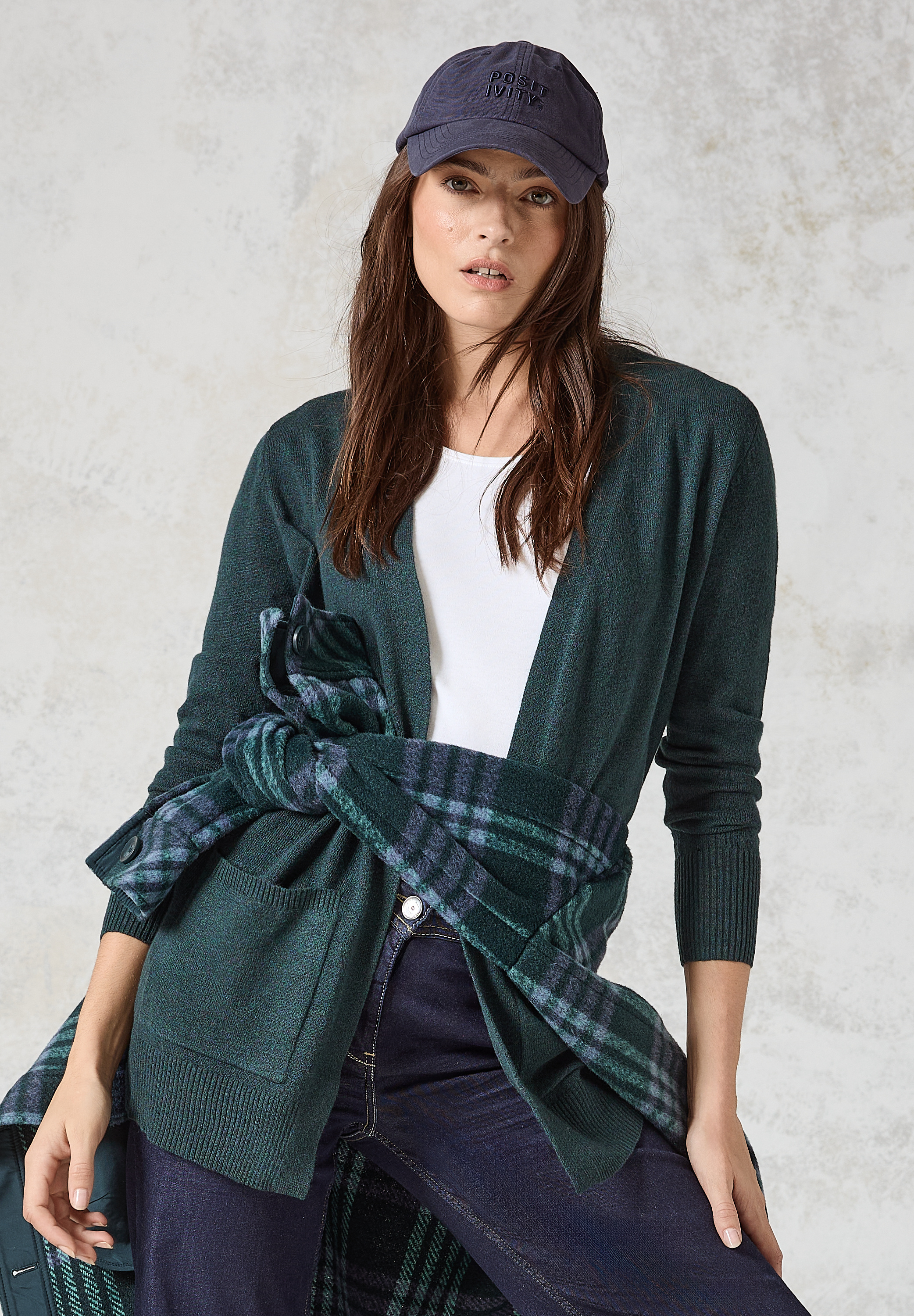 Langer Cardigan