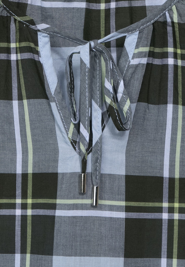 Bluse mit Karomuster