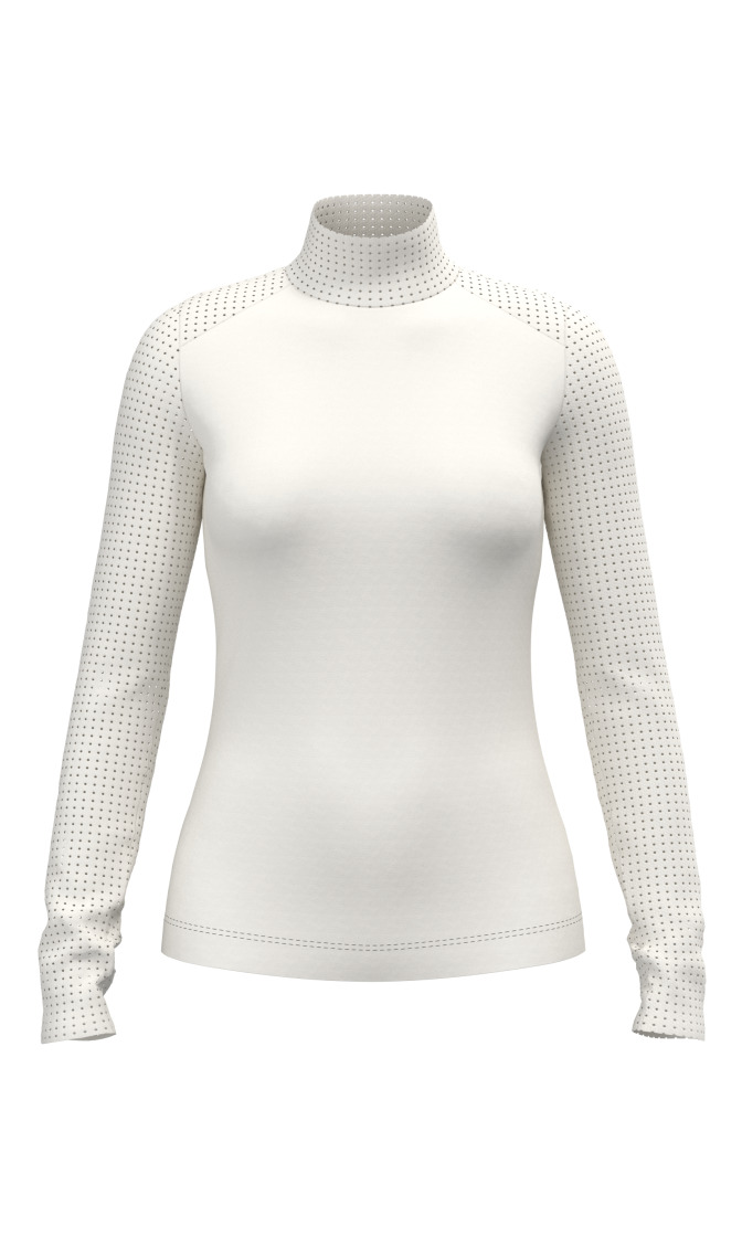 Shirt mit Perforierung