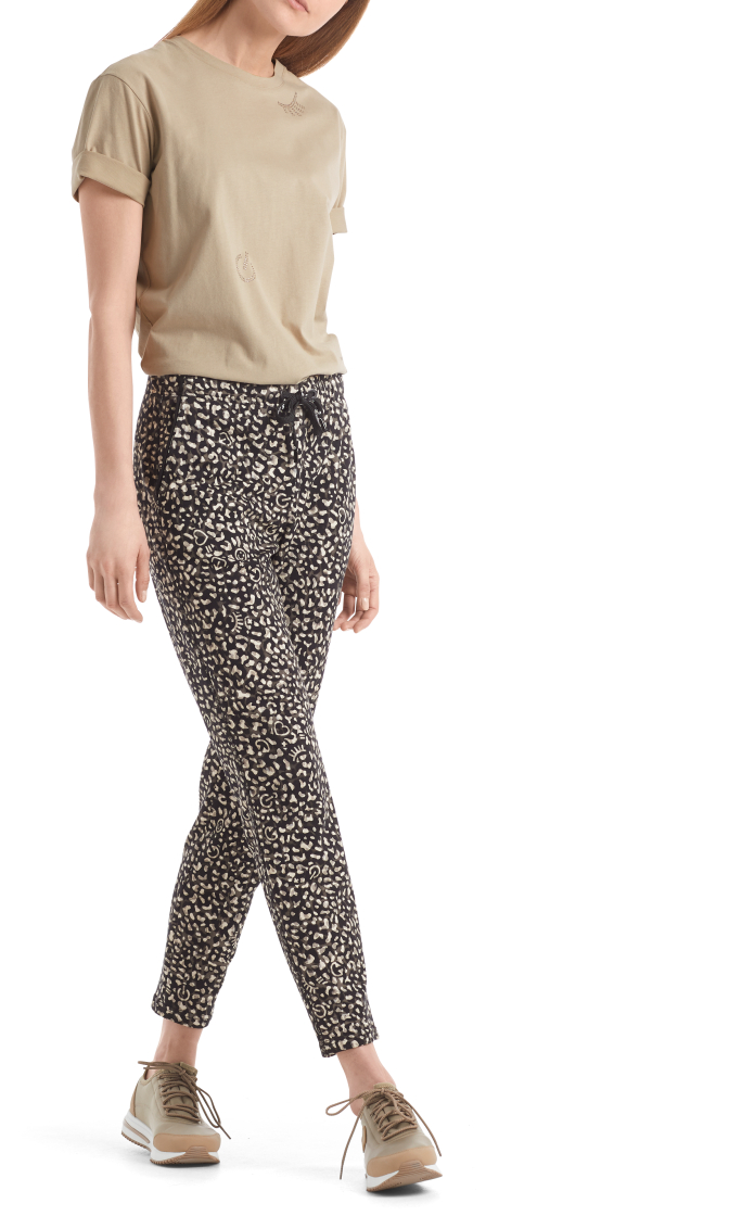 Hose mit Icon-Leo-Print