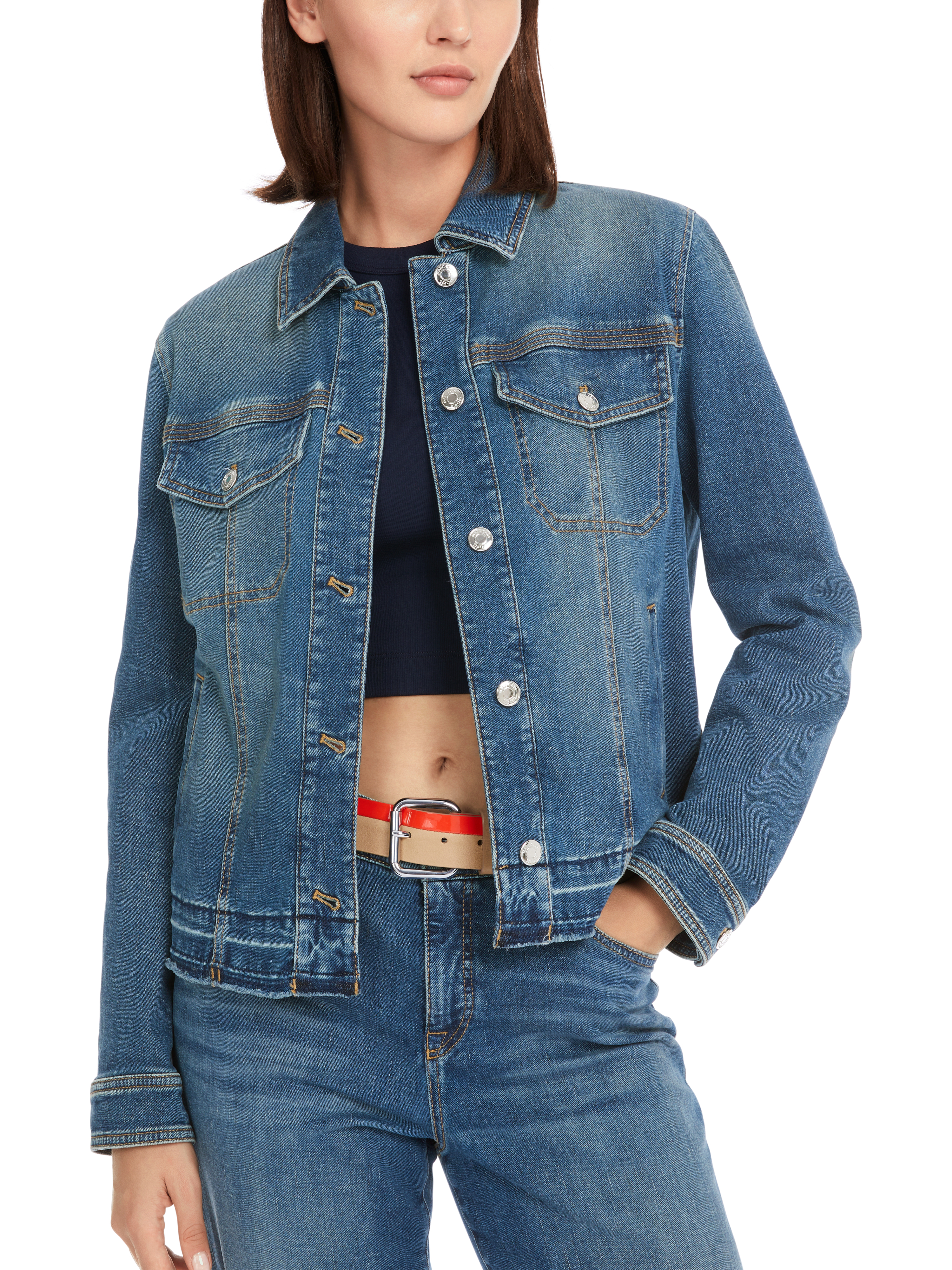 Jeansjacke "Rethink Together"
