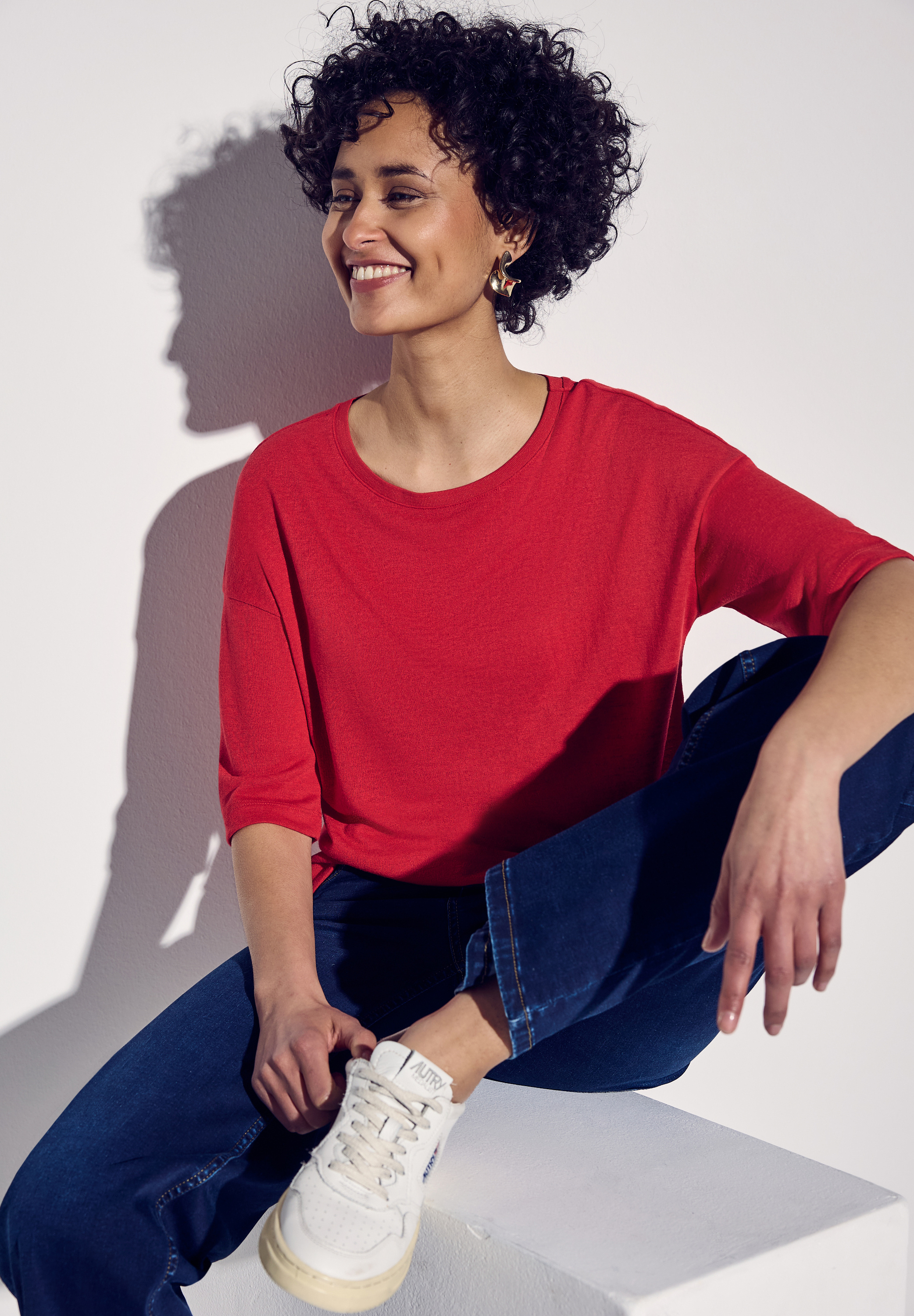 Leinen-Look Shirt