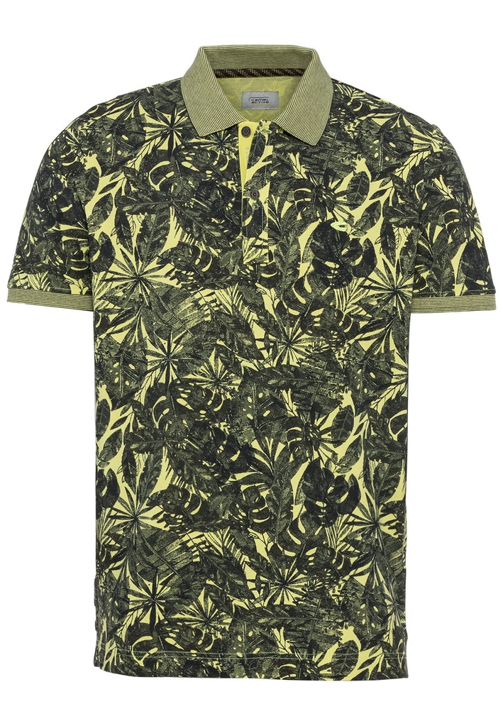 Poloshirt mit Print aus Organic Cotton