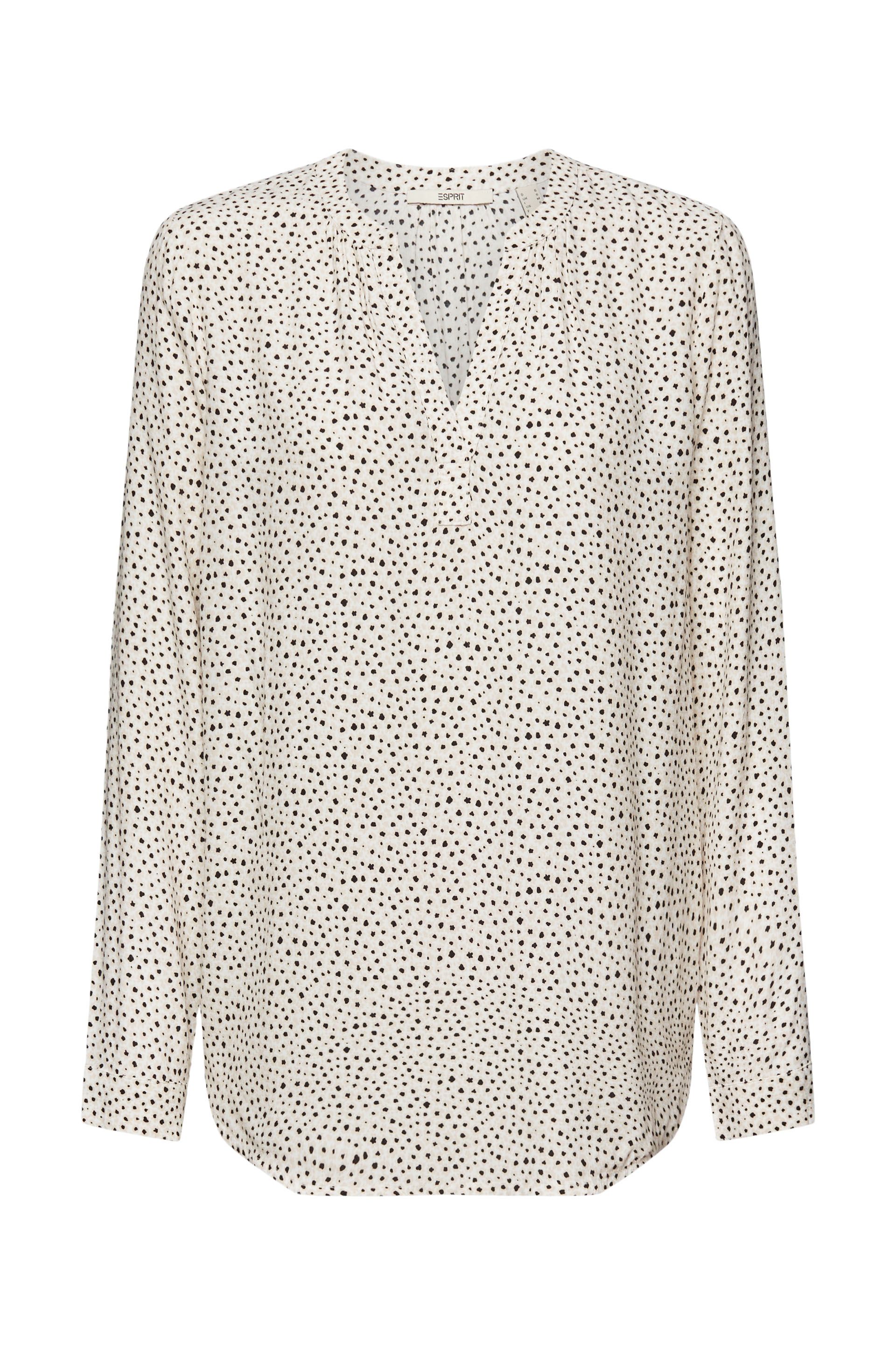 Bluse mit Muster, LENZING™ ECOVERO™