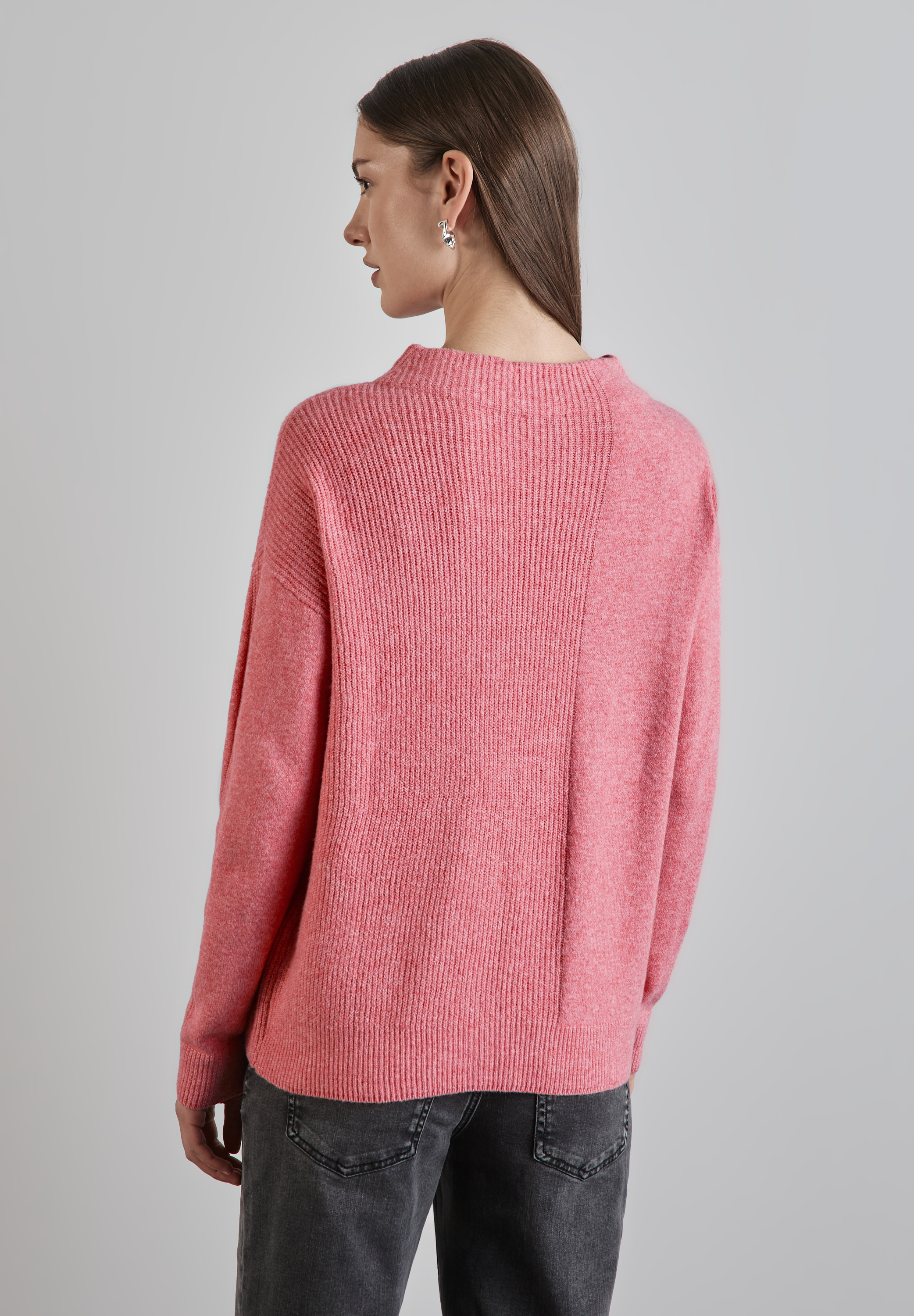 Pullover mit Strukturmix