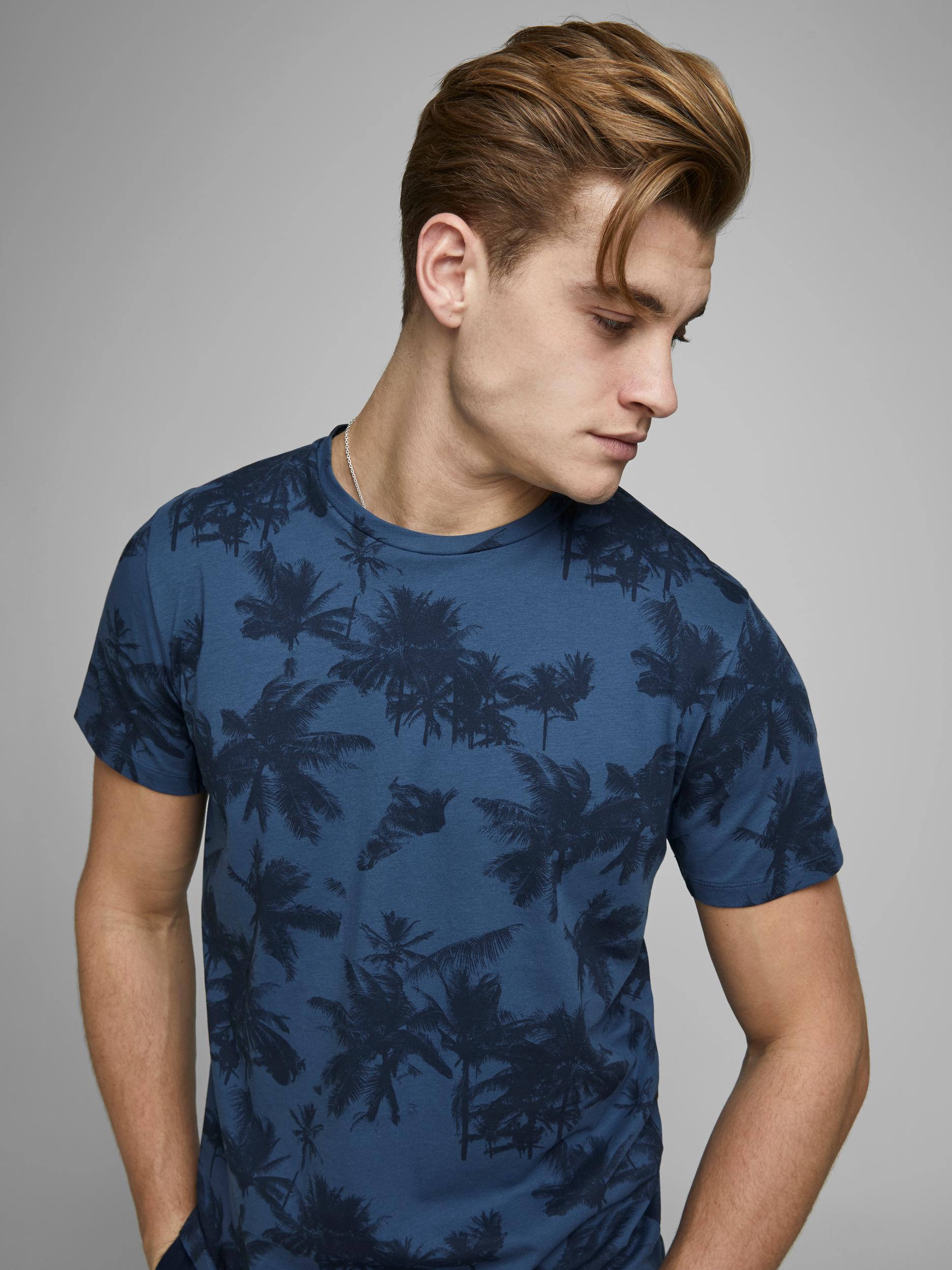 JORNATURE AOP TEE SS CREW NECK