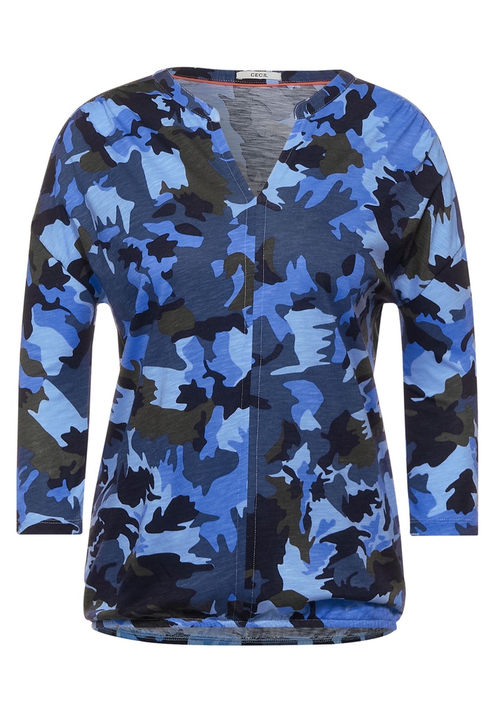 Shirt mit Tarnmuster