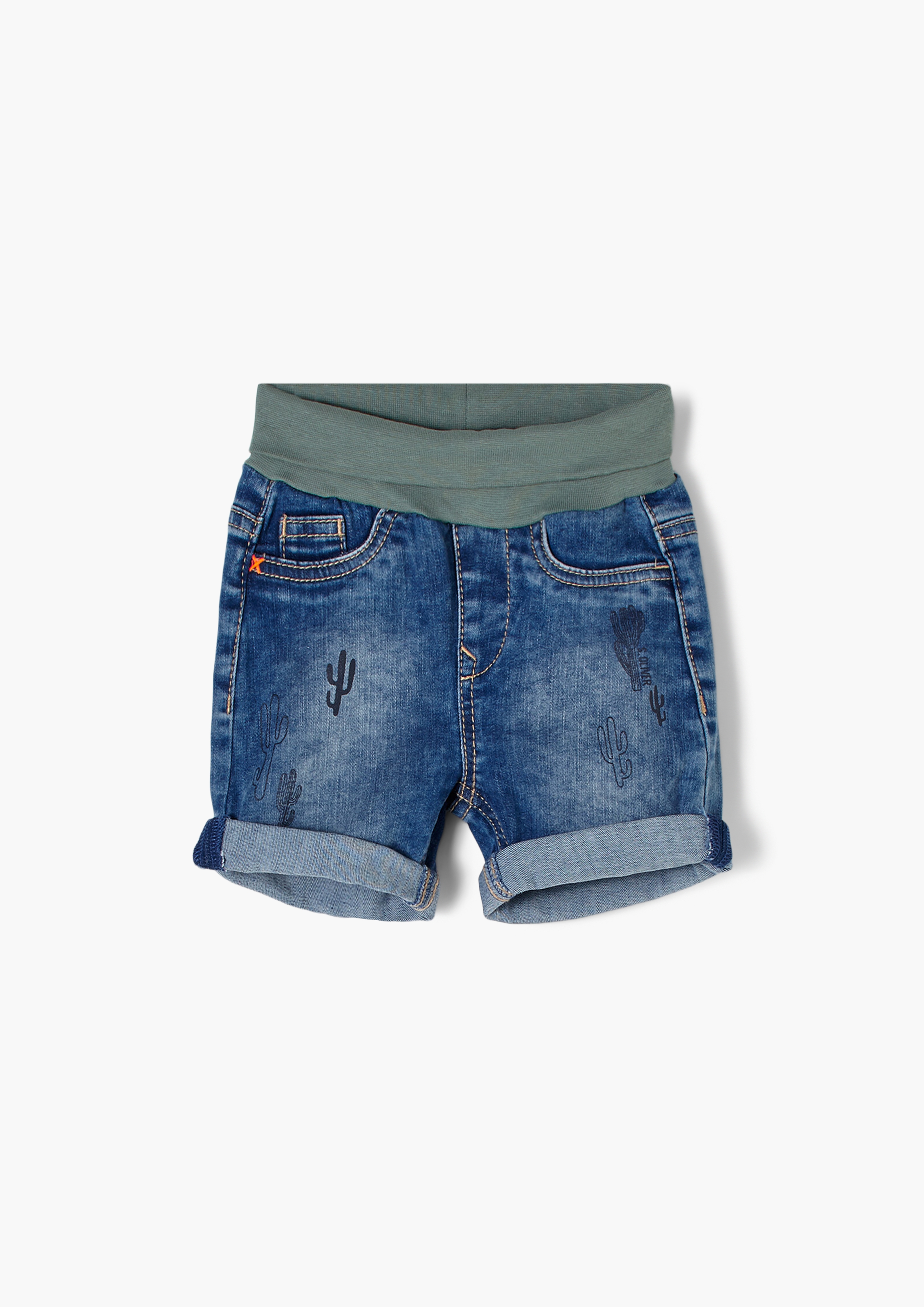 Denim-Bermuda